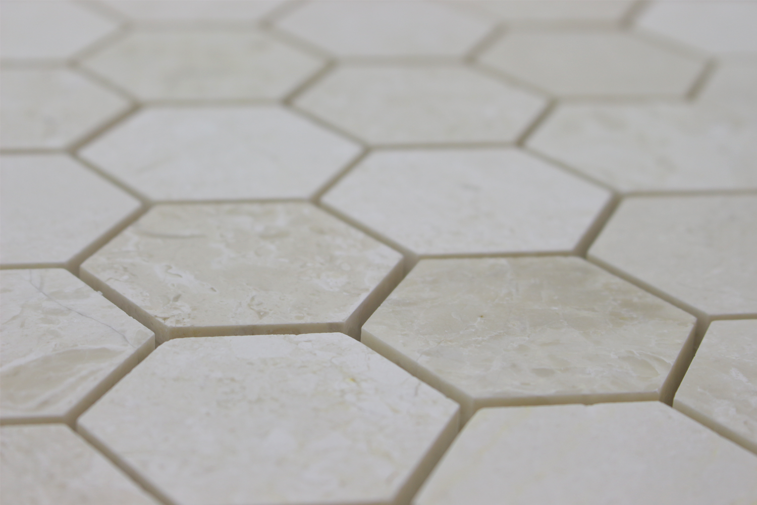 PERLA: Marble 2" Honeycomb Mosaic (12"x12"x3/8" | polished)