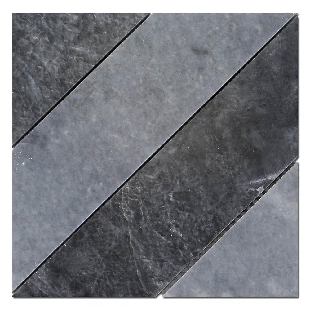 BARDIGLIO: Marble Artisan Mosaic (6"x8"x3/8" | polished)