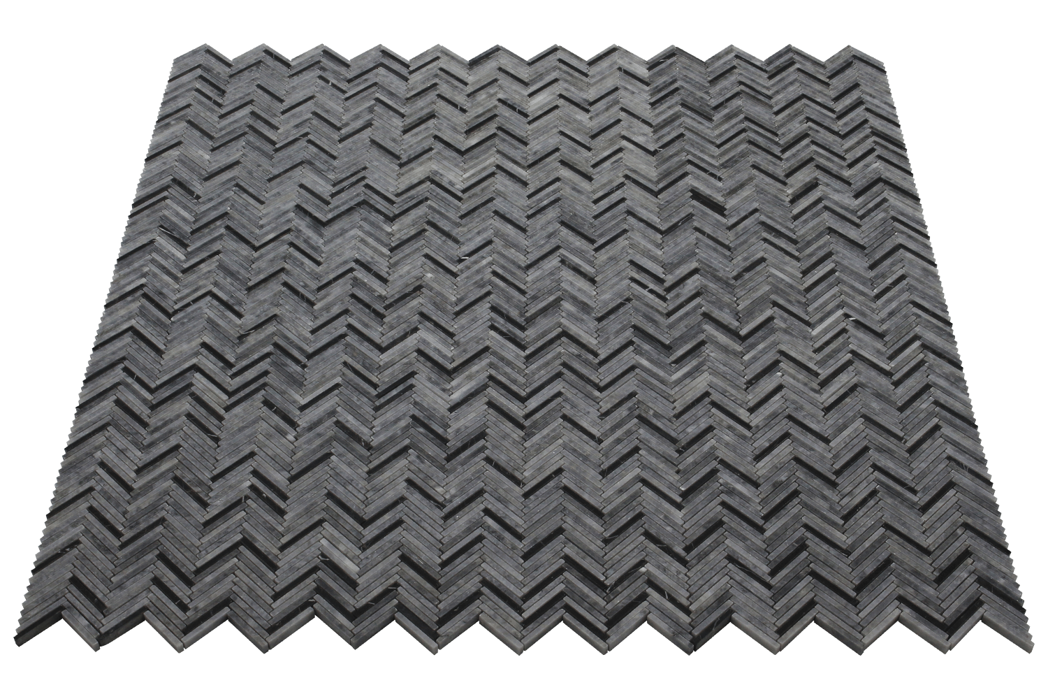 TAURUS BLACK: Marble Capri Mosaic (11 5/16"x11 11/16"x3/8" | honed, polished)