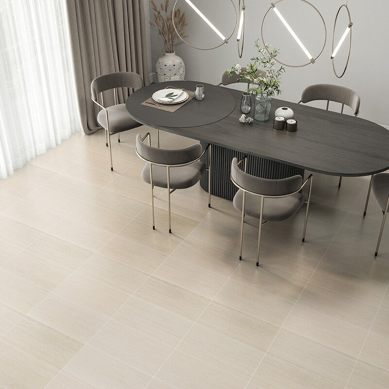METALLIC PORCELAIN: Iridio Rectangle Field Tile (matte | 12"x24"x25/64" | straight cut)
