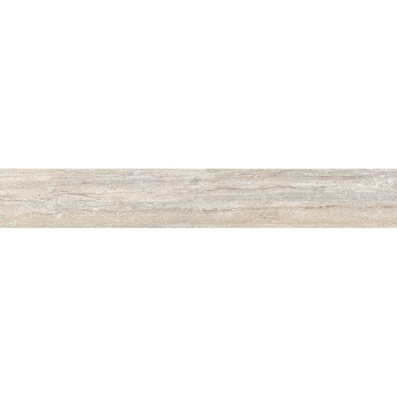 METALLIC PORCELAIN: Argento Porcelain Sbn Single Long Bullnose (matte | 3"x24"x1/2" | straight cut)