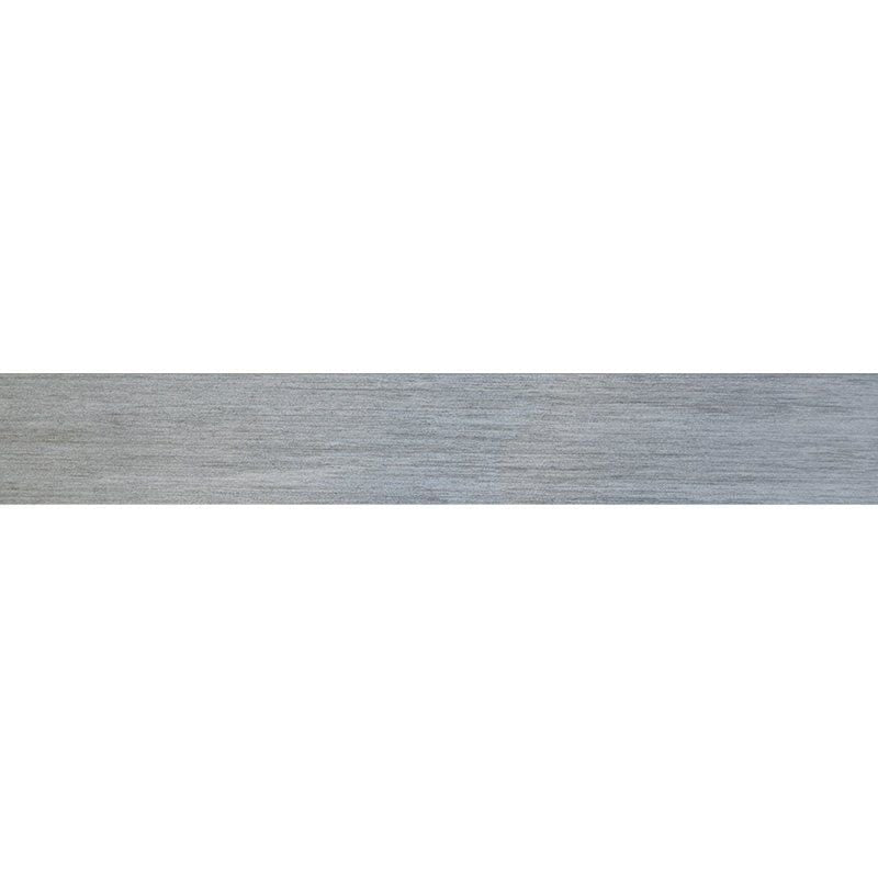 METALLIC PORCELAIN: Piombo Porcelain Sbn Single Long Bullnose (matte | 3"x24"x1/2" | straight cut)
