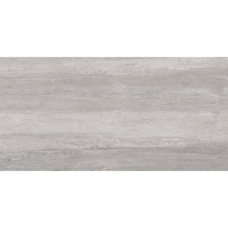 ECOCEM PORCELAIN: Aqua Concrete Rectangle Field Tile (matte | 12"x24"x25/64" | straight cut)