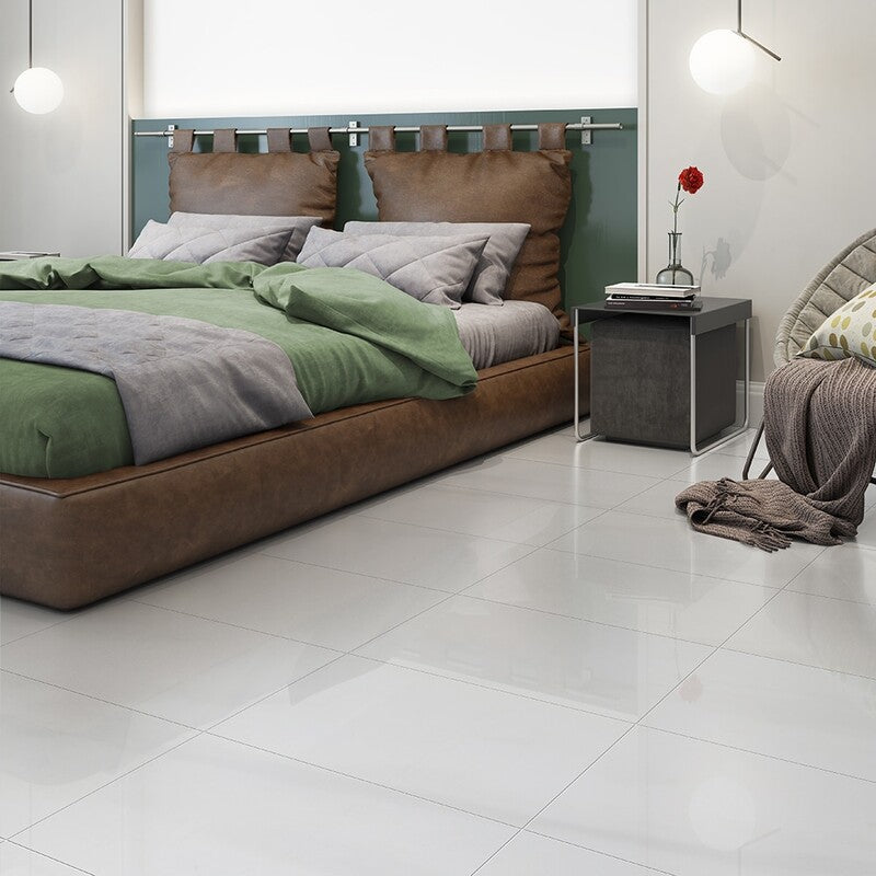 CARRARA PORCELAIN: Carrara Venato Rectangle Field Tile (semi polished | 12"x24"x3/8" | straight cut)
