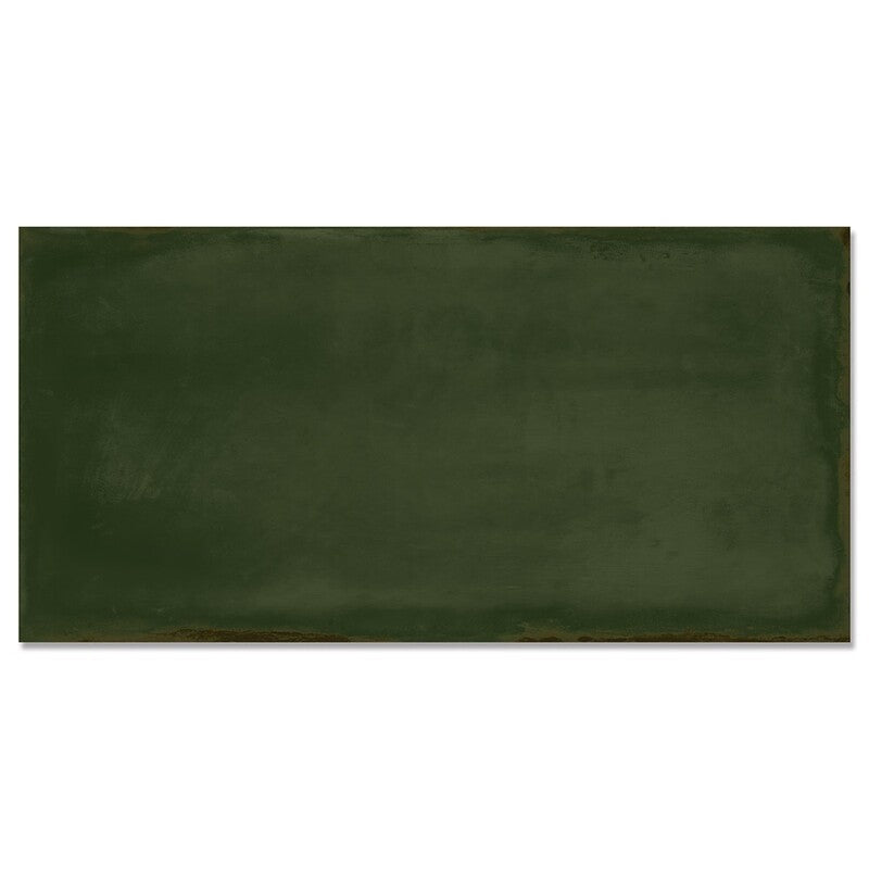 BELLA MURO CERAMIC: Olive Rectangle Field Tile (matte | 4"x8"x9/32" | beveled)