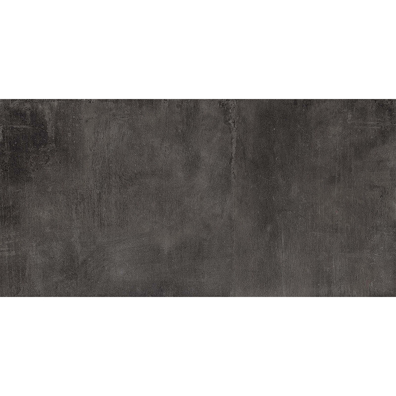 RESIDE PORCELAIN: Black Rectangle Field Tile (honed | 24"x48"x5/16" | rectified)