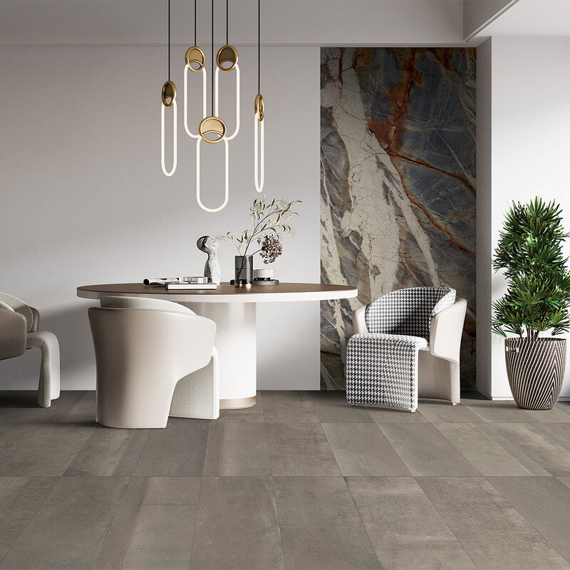 RESIDE PORCELAIN: Brown Rectangle Field Tile (honed | 12"x24"x5/16" | rectified)