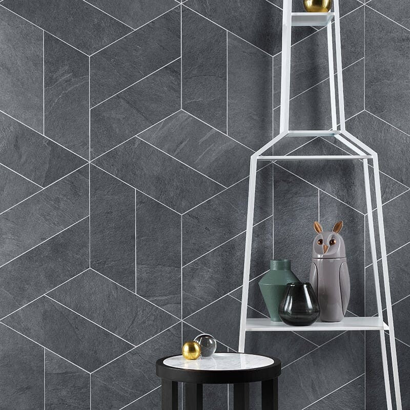 WATERFALL PORCELAIN: Flow Stone Gramma 66 Sx Field Deco Tile (natural | 7"x15"x7/16" | rectified)