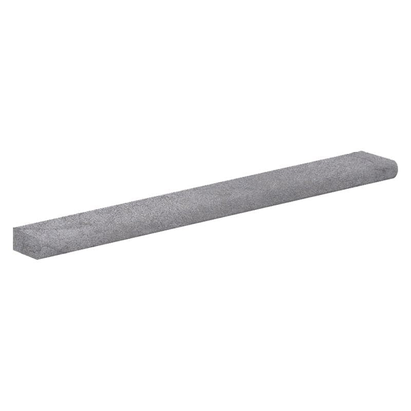 WATERFALL PORCELAIN: Silver Flow Stone Porcelain Sbn Single Long Bullnose (natural | 4"x24"x3/8" | rectified)
