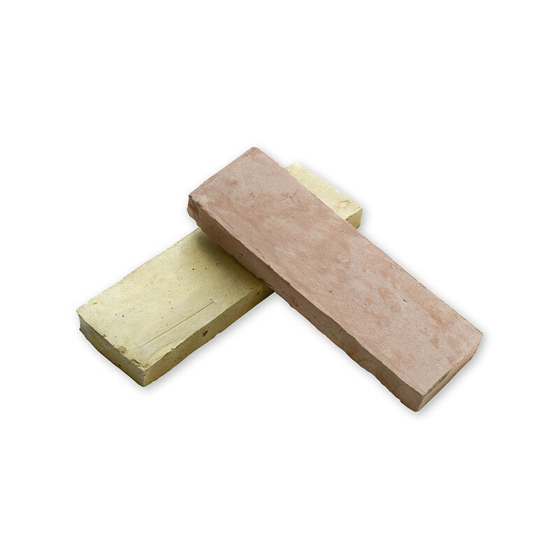 MOROCCAN: Beige Rectangle Zellige Field Tile (2"x6"x5/8" | matte)