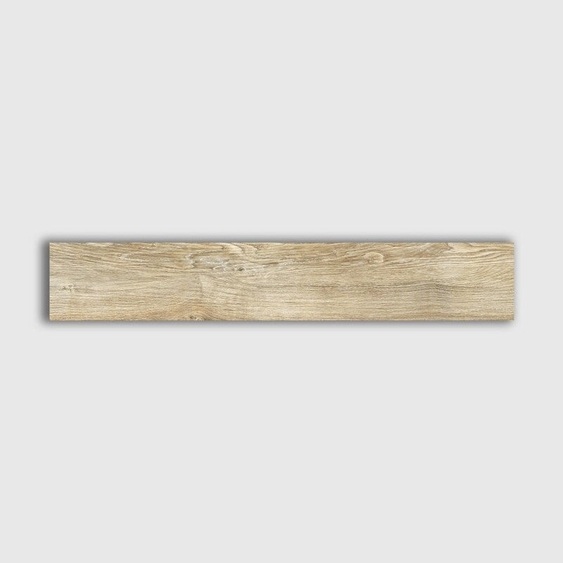 BOISE PORCELAIN: Atalier Wood Rectangle Field Tile (natural | 8"x48"x25/64" | straight cut)
