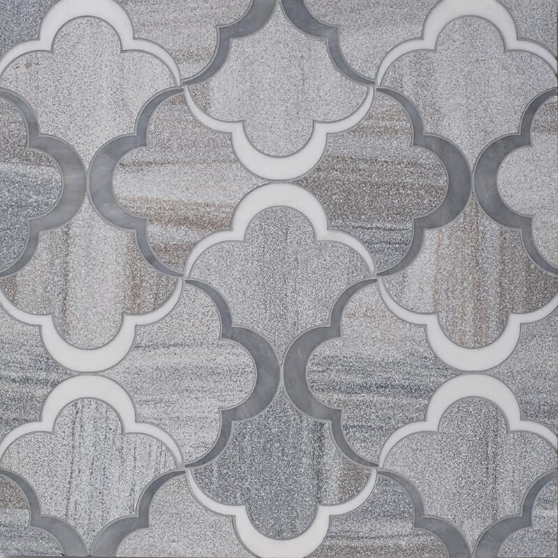 MARAKESH : Nuage Field Tile (multi finish | 8"x17"x5/8" | straight cut)
