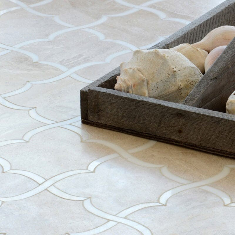 TALYA: Diana Royal, Dolomite Gaia Mosaic (honed | 11"x11"x3/8" | straight cut)