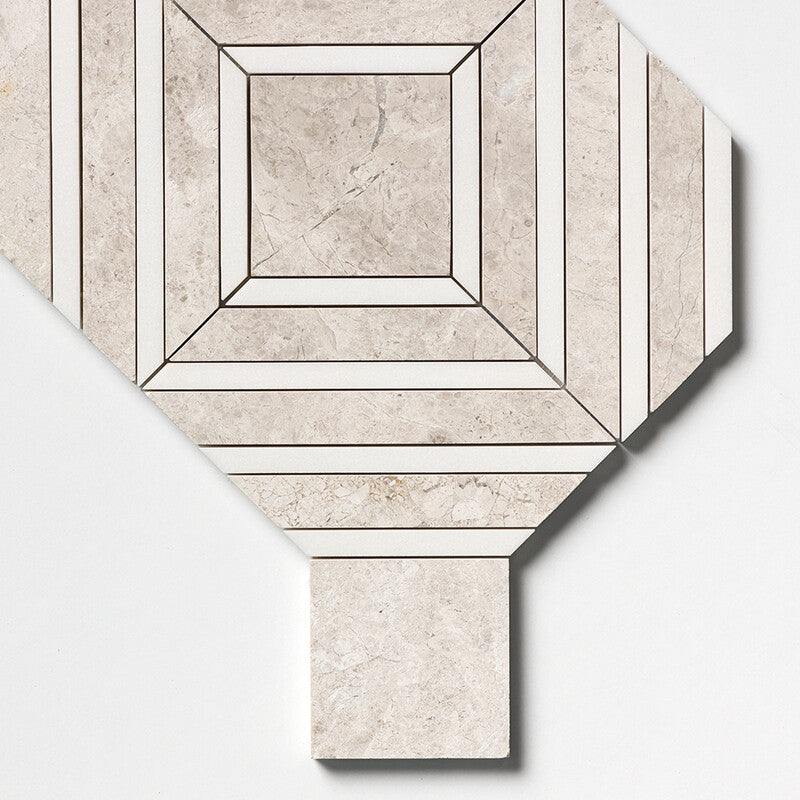 TALYA: Diana Royal Yildiz Mosaic (multi finish | 8"x11"x13/16" | straight cut)