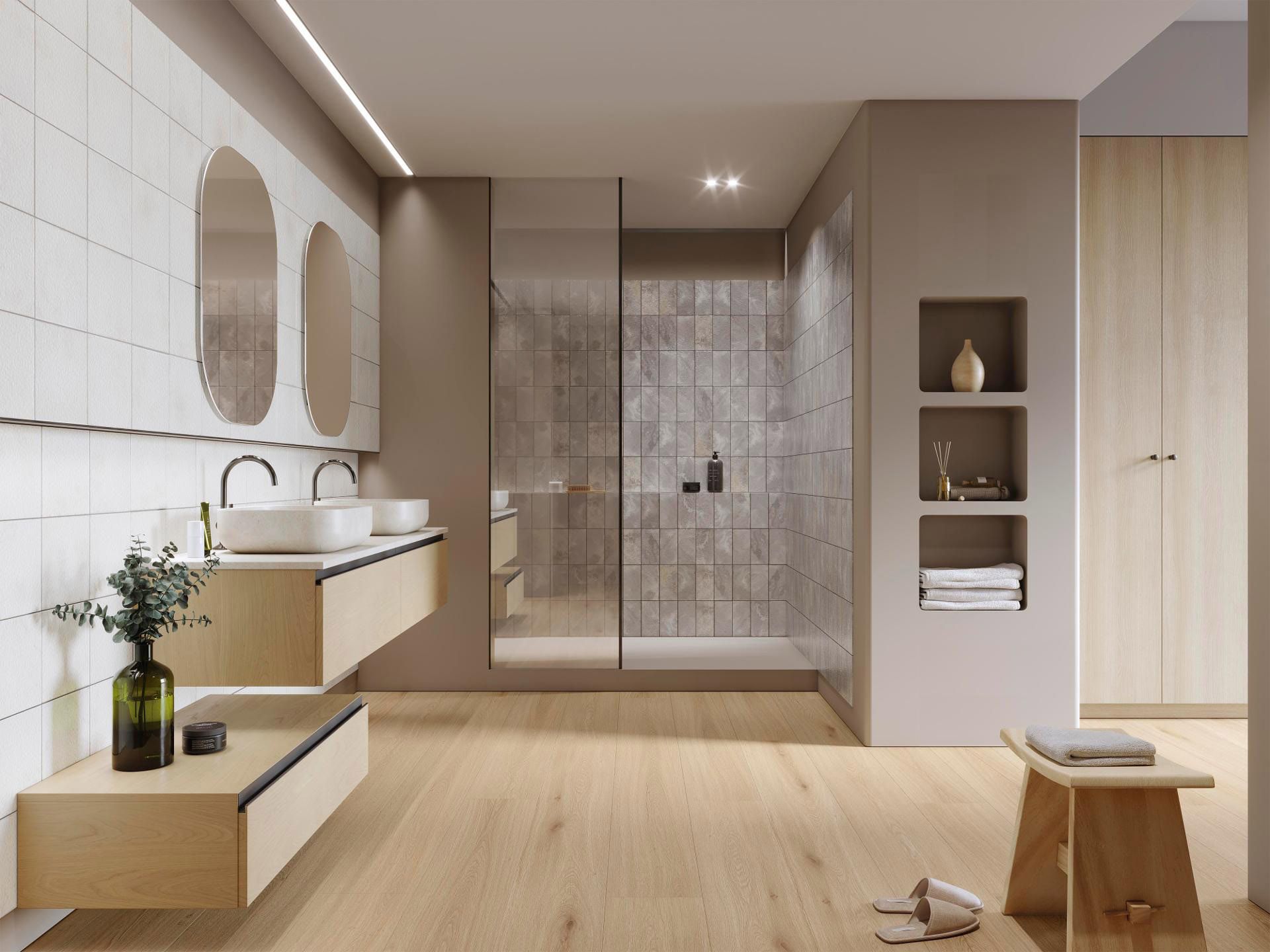Fiji Silver Wall Tile (4x8x8.5-mm | gloss)