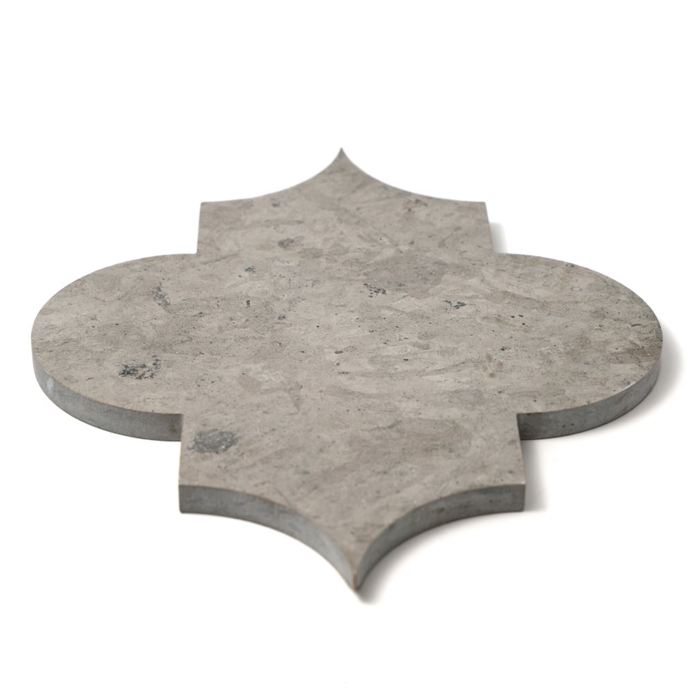 Britannia Arabesque Limestone Field Tile (8"×11"×3/8" | honed | straight cut)