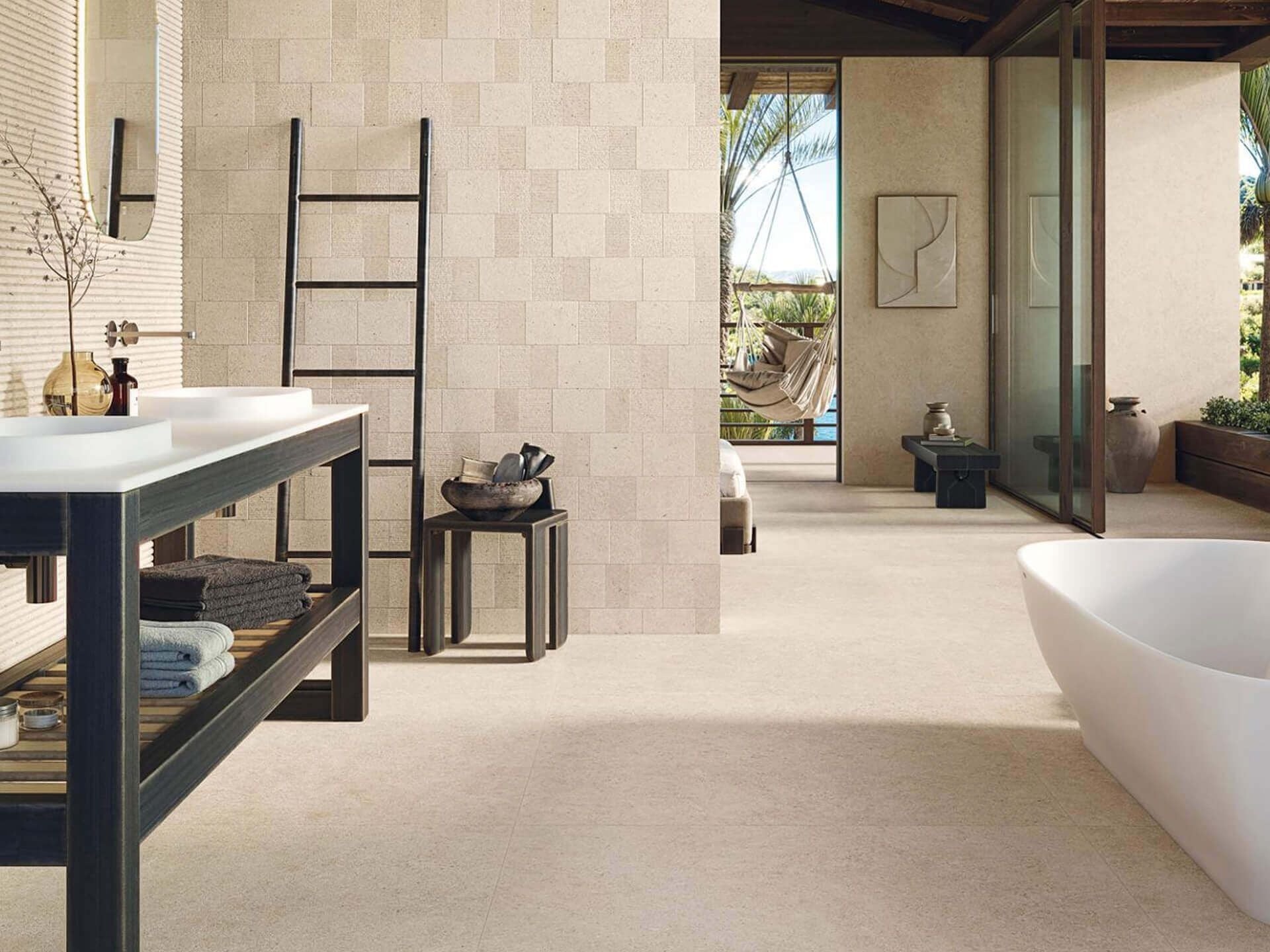 Cancun Sand Canal Wall Tile (23x59x12.5-mm | matt)