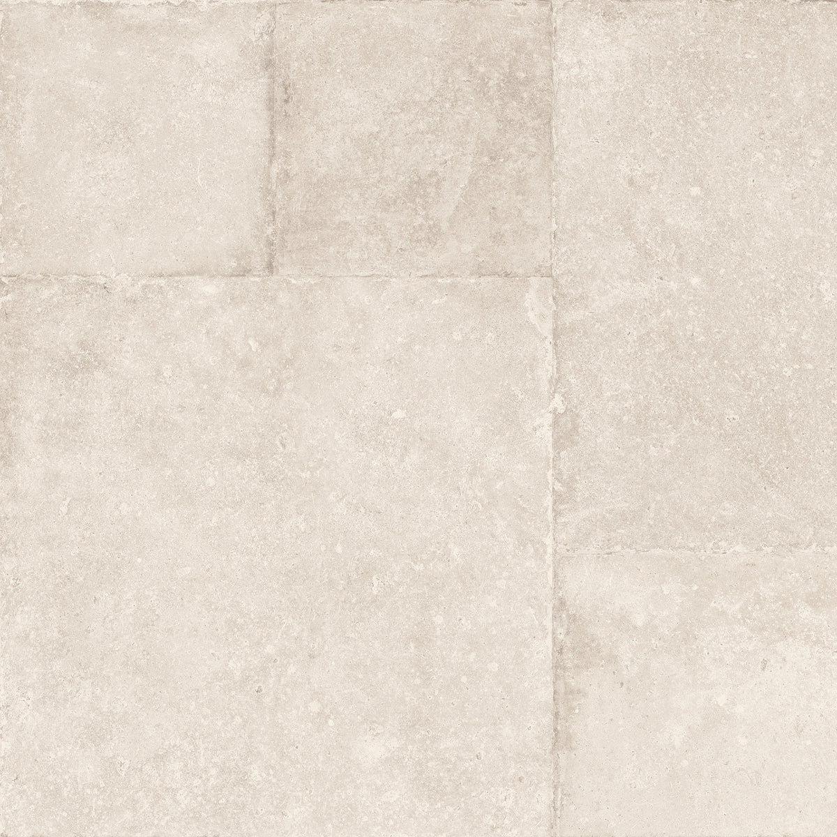 Ever-Stone Ivory porcelain field tile by Emil, naturale finish, 39 3/8"x39 3/8"x9-mm size. Premium Italian porcelain for floors and walls.