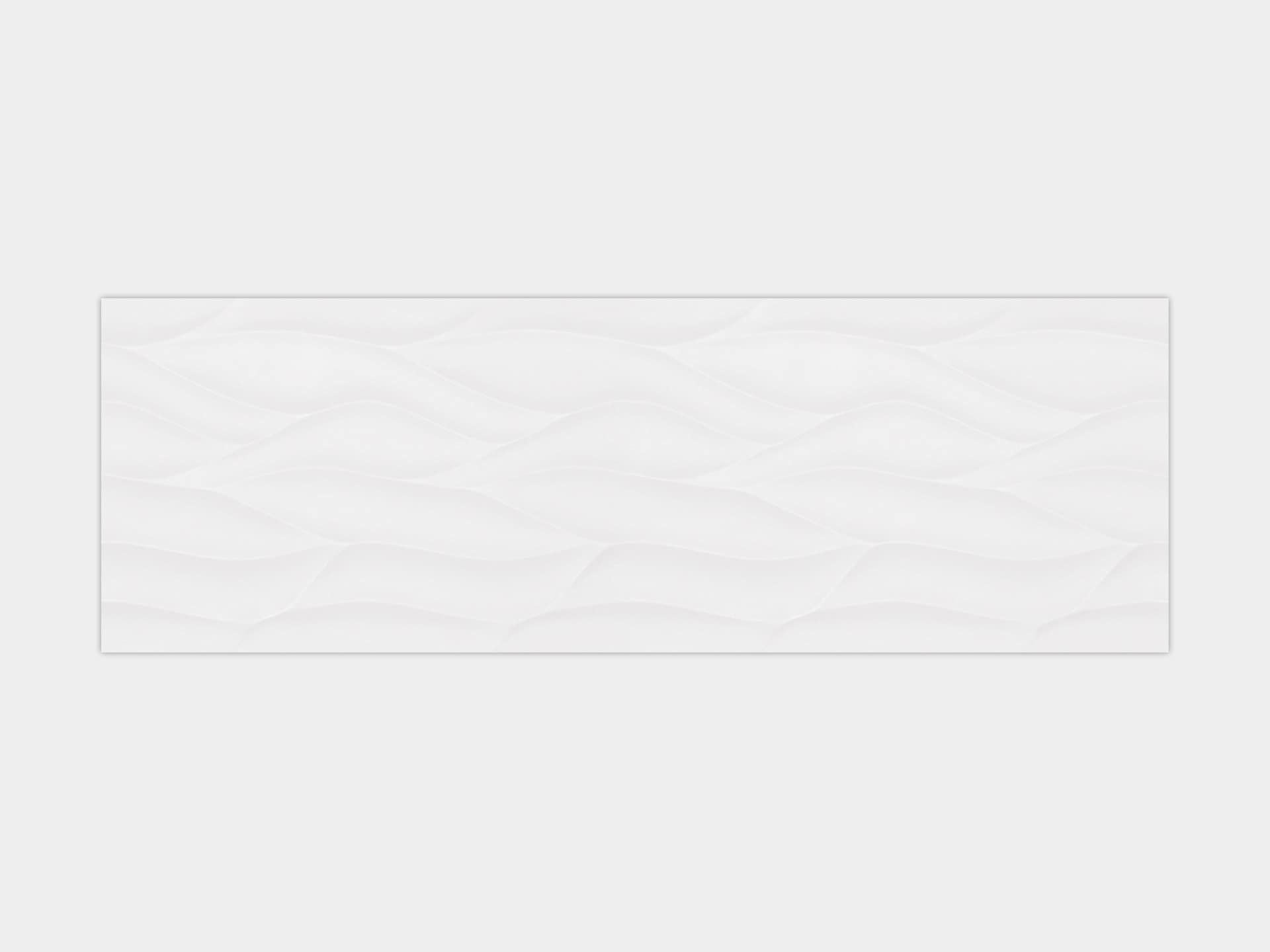Madagascar White Ona Wall Tile (13x39x11.5-mm | matt)