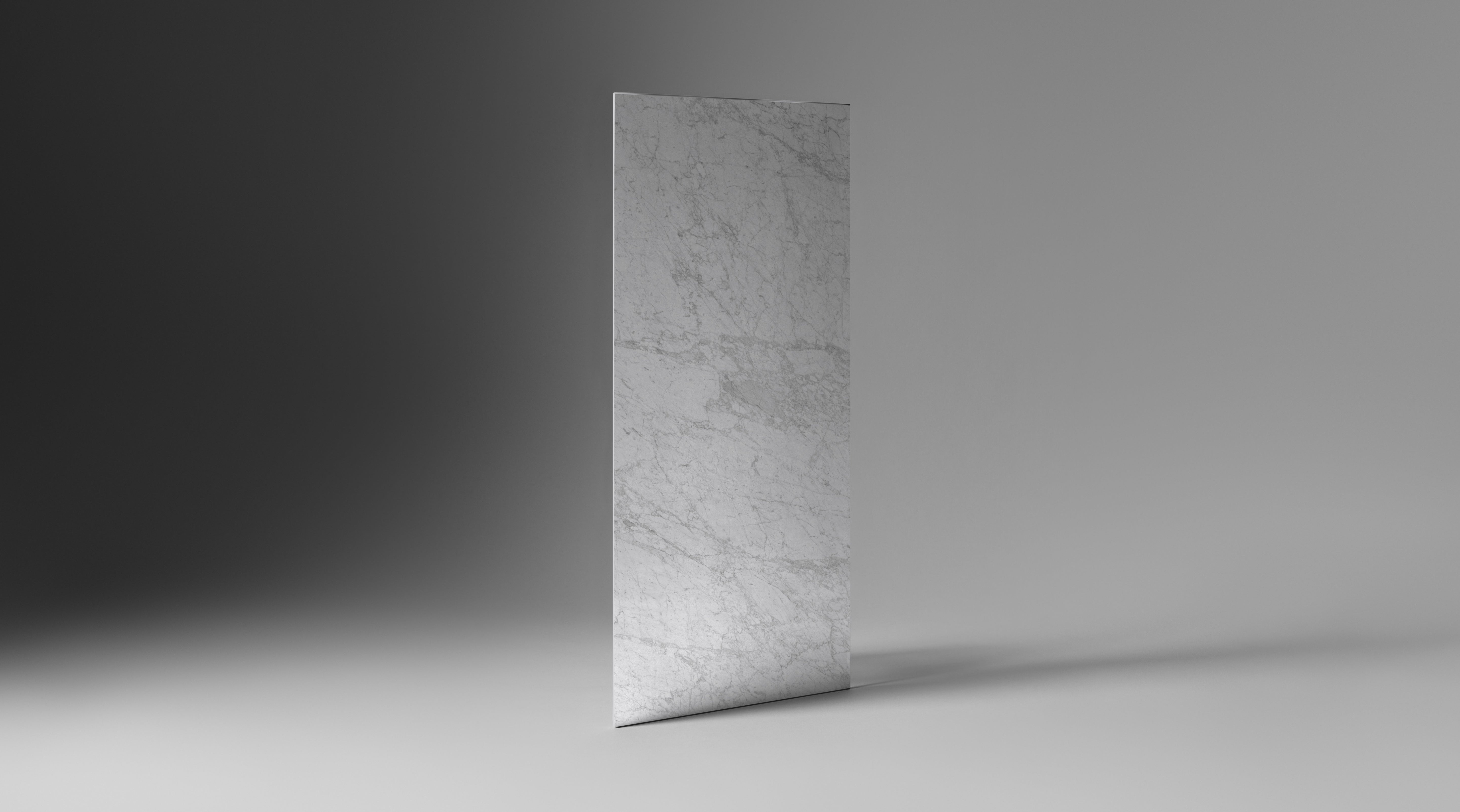 Bianco Gioia slabs by Anatolia Aeterna, product image, 63"×125 31/32" size. Premium porcelain for floors and walls.