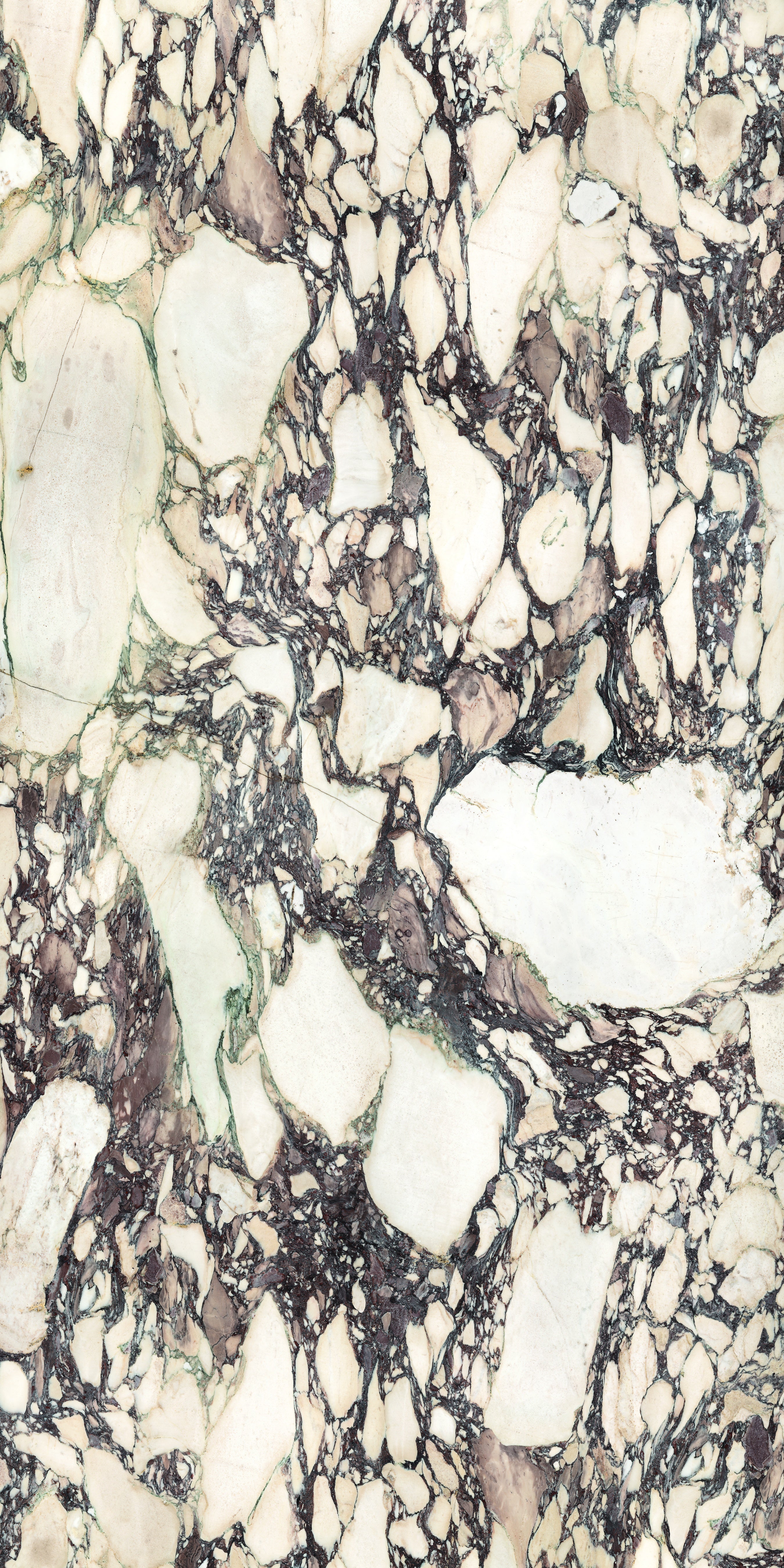 Calacatta Viola slabs by Anatolia Aeterna, alternate product view, 63"×125 31/32" size. Premium porcelain for floors and walls.