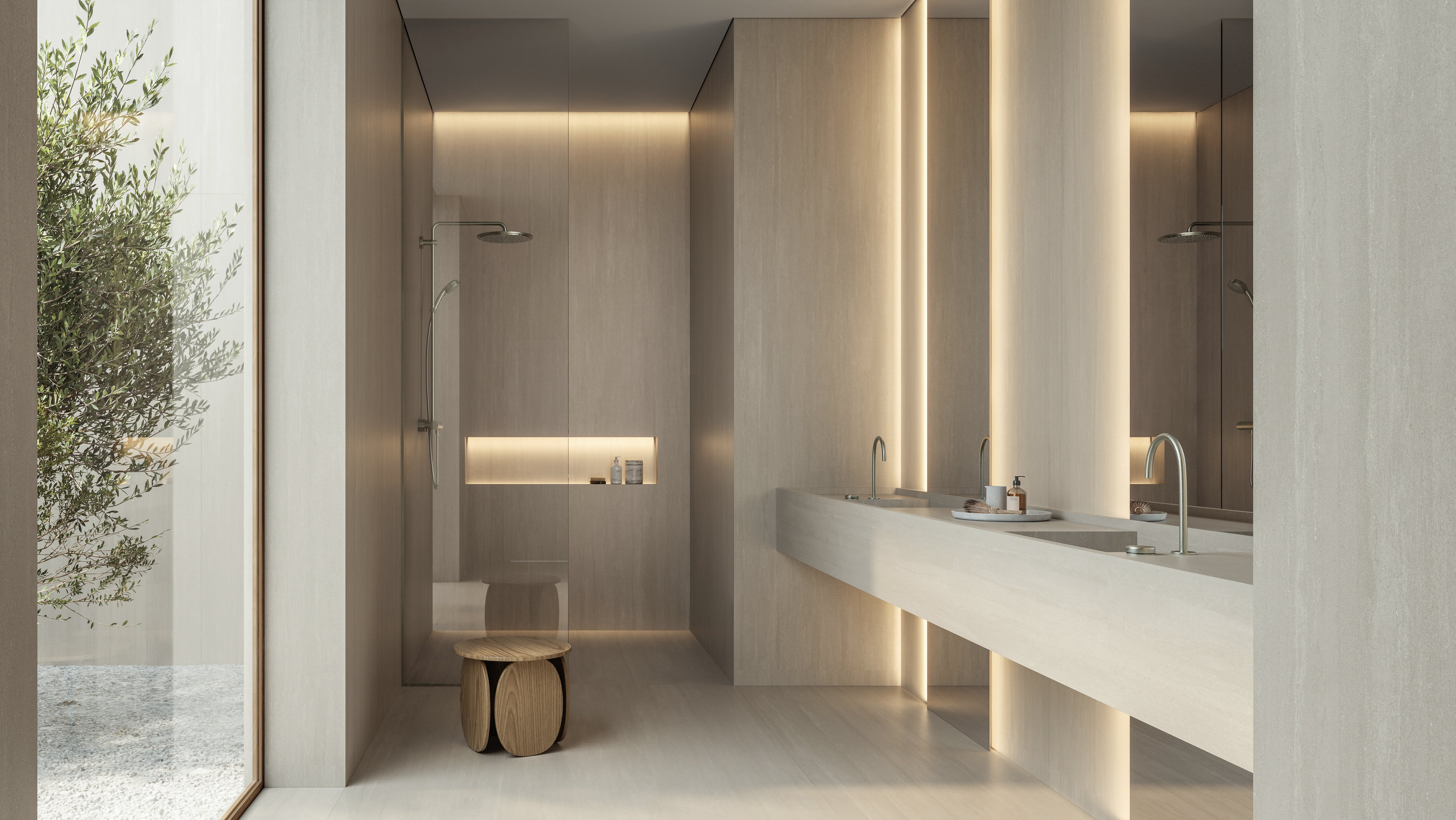 CEPPO DI GRE: Bookmatch Slabs (63 25/32"×126 25/32" | Honed | Rectified)