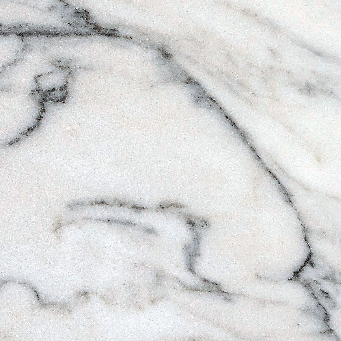 Majesto Calacatta Corchia sintered stone slabs by Anatolia, top-down product view, 64"×127"×15/32" size. Turkish sintered stone for floors and walls.