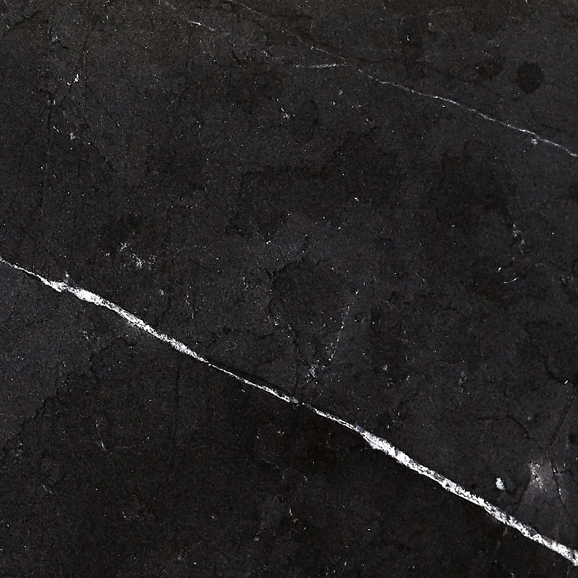Majesto Calacatta Noir sintered stone slabs by Anatolia, top-down product view, 64"×127"×15/32" size. Turkish sintered stone for floors and walls.