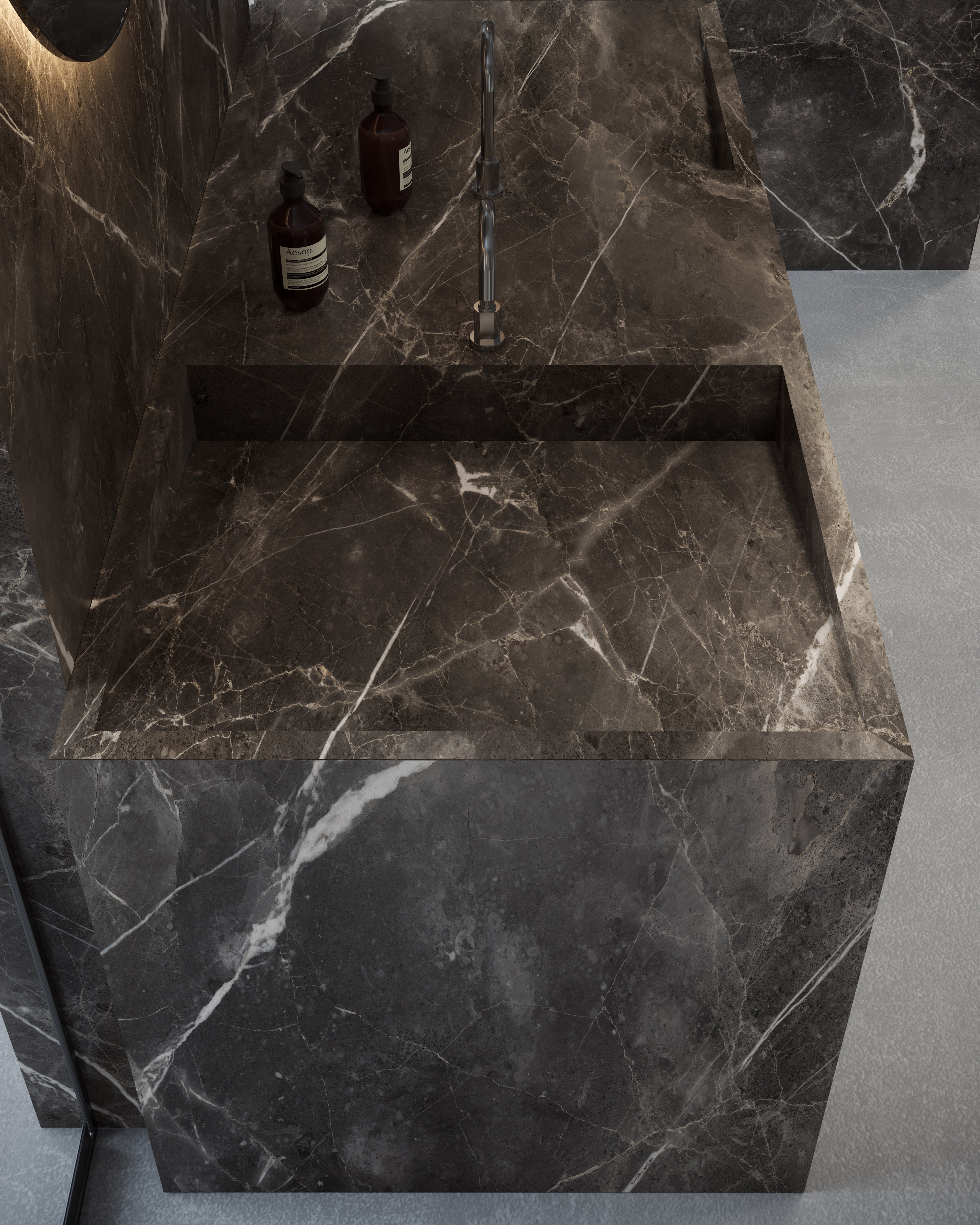 MAJESTO: Forge Eleganza Porcelain Field Tile (36"×11/32" | Polished | Rectified)