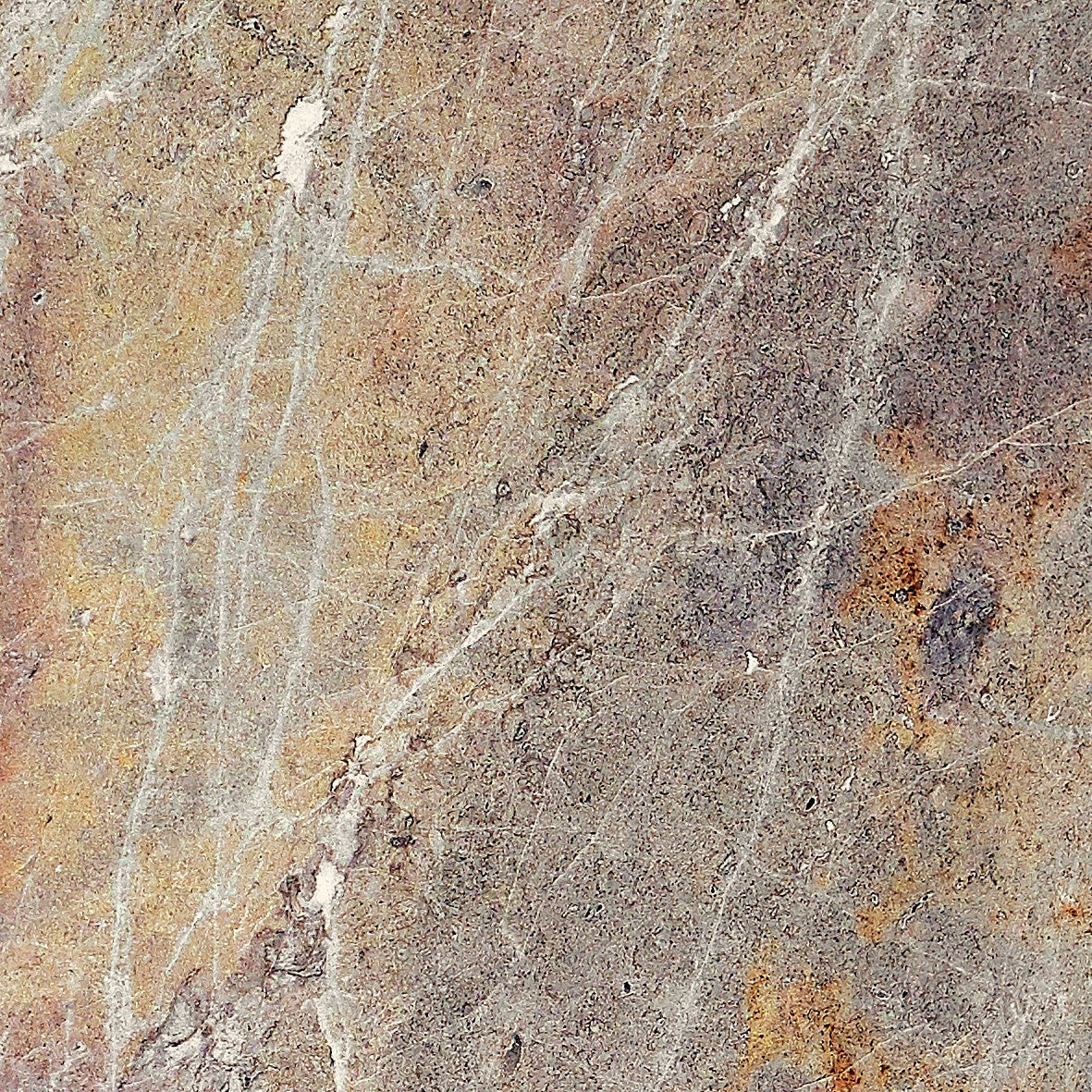 Majesto Macchia Vecchia sintered stone slabs by Anatolia, top-down product view, 64"×127"×15/32" size. Turkish sintered stone for floors and walls.