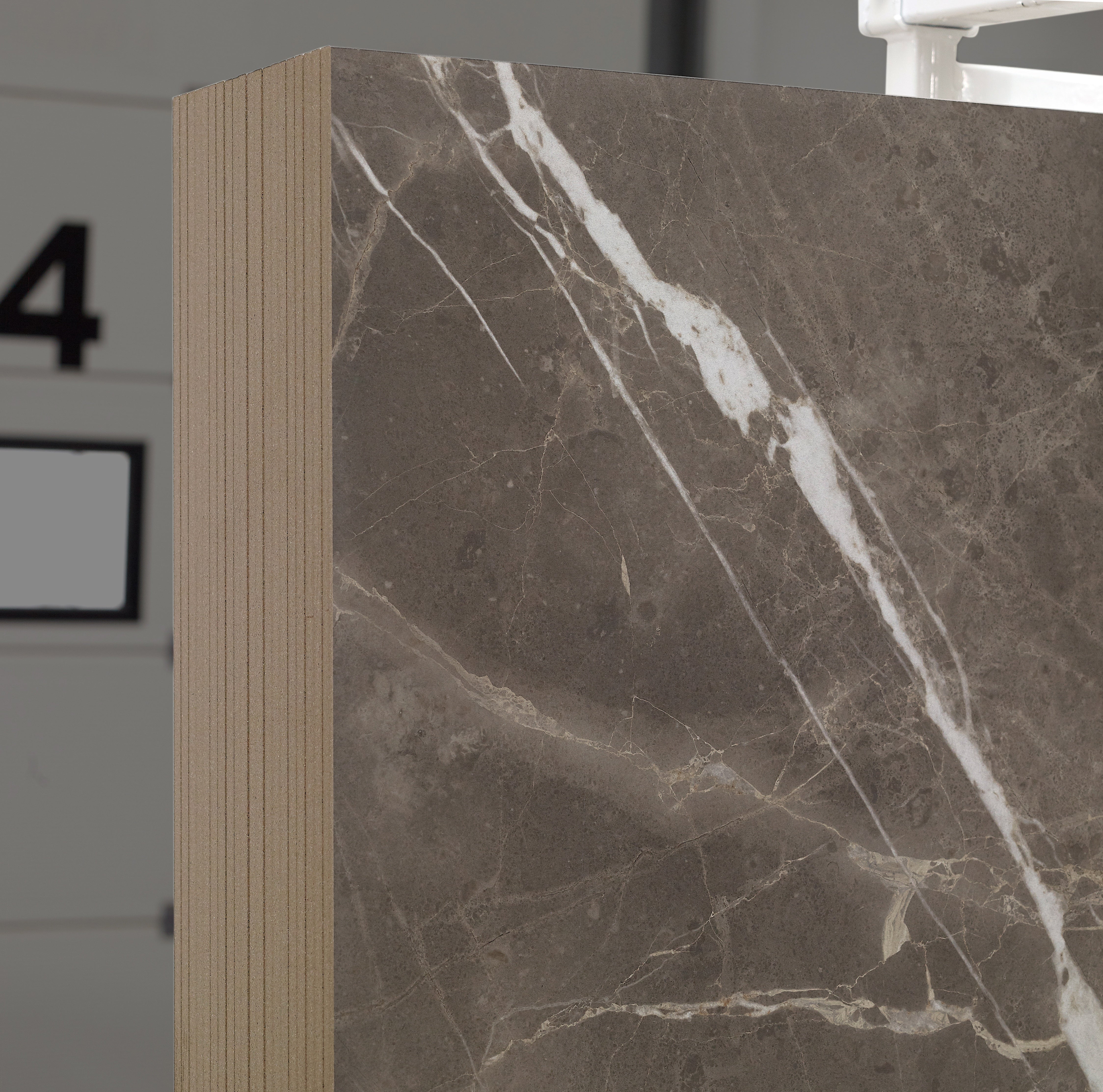 Majesto Pietra Imperiale sintered stone slabs by Anatolia, top-down product view, 64"×127"×15/32" size. Turkish sintered stone for floors and walls.