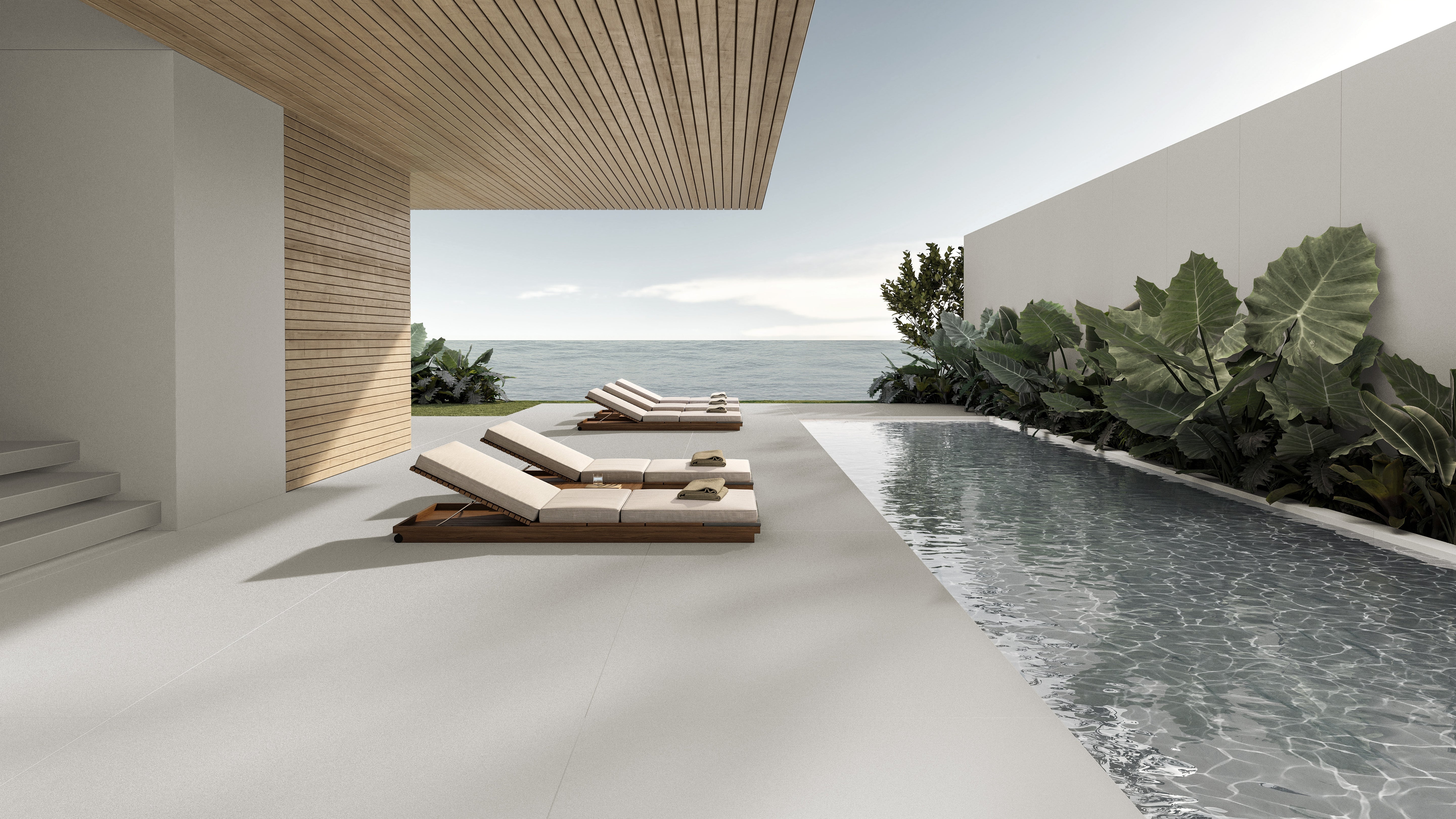 Serena Shale slabs by Anatolia Aeterna, top-down product view, 63 25/32"×126 25/32" size. Premium porcelain for floors and walls.