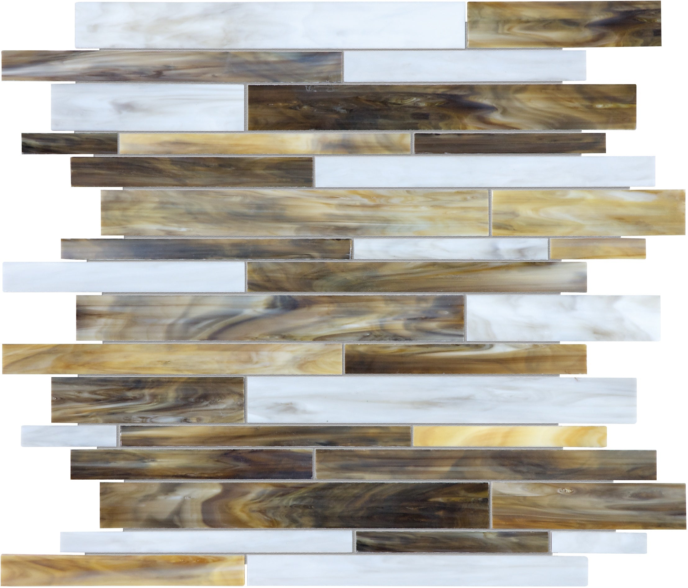 mosaic by Anatolia Tile, top-down product view. Premium porcelain for floors and walls.