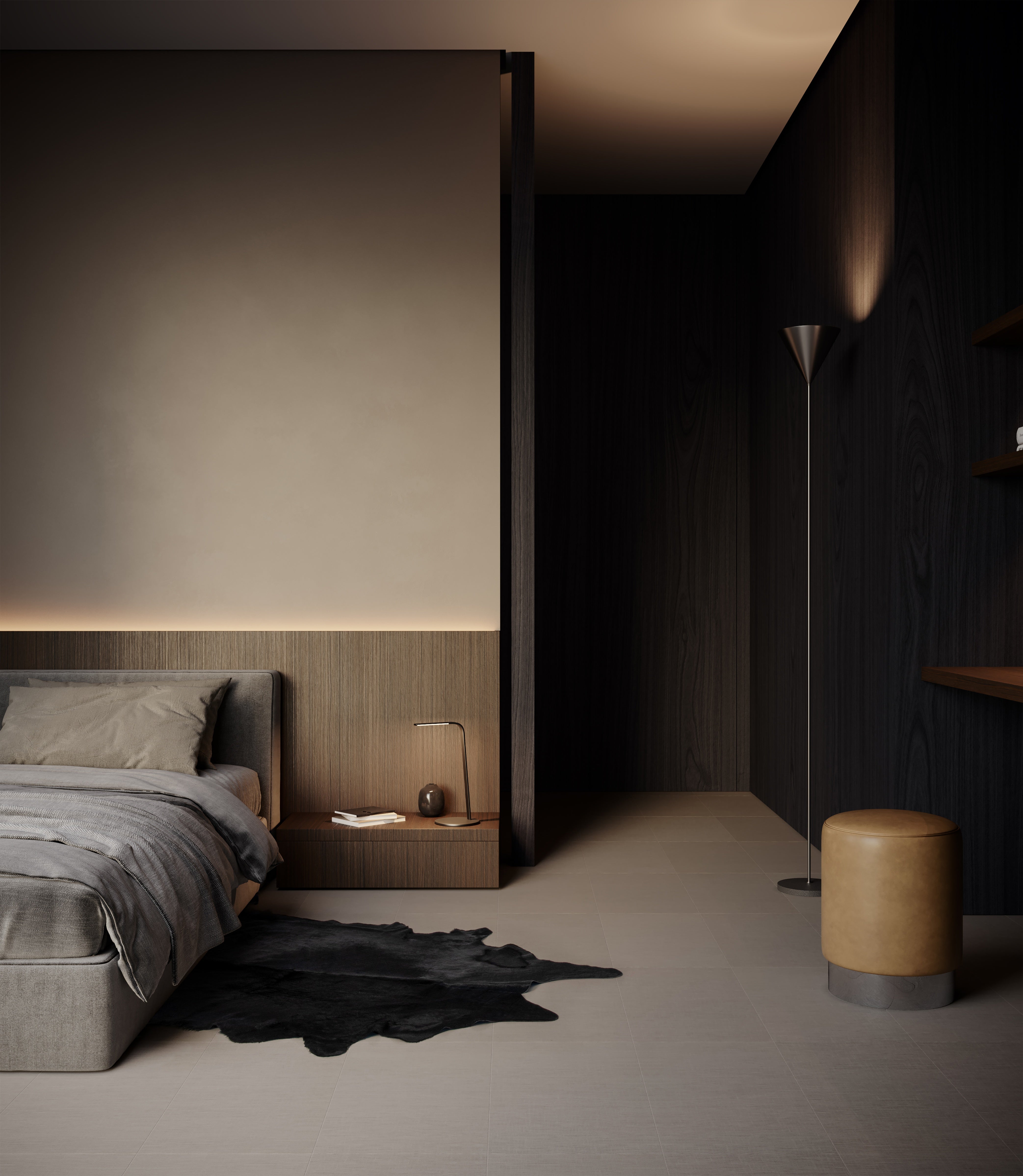 Belgian Linen Fog porcelain trim by Anatolia, top-down product view, 3"×12"×11/32" size. Malaysian porcelain for floors and walls.