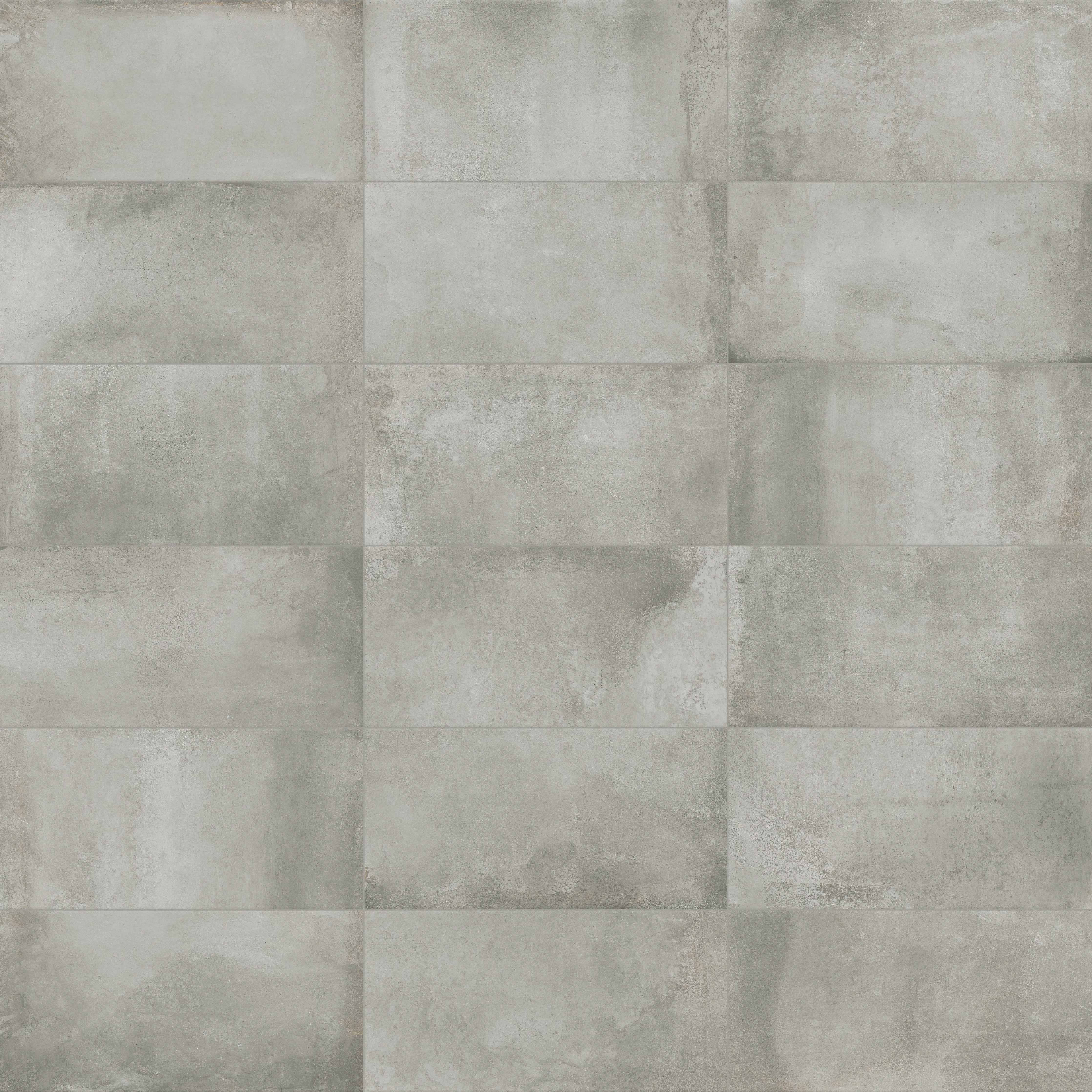 CERAFORGE: Chromium Porcelain Field Tile (12"×24"×11/32" | Matte | Rectified)