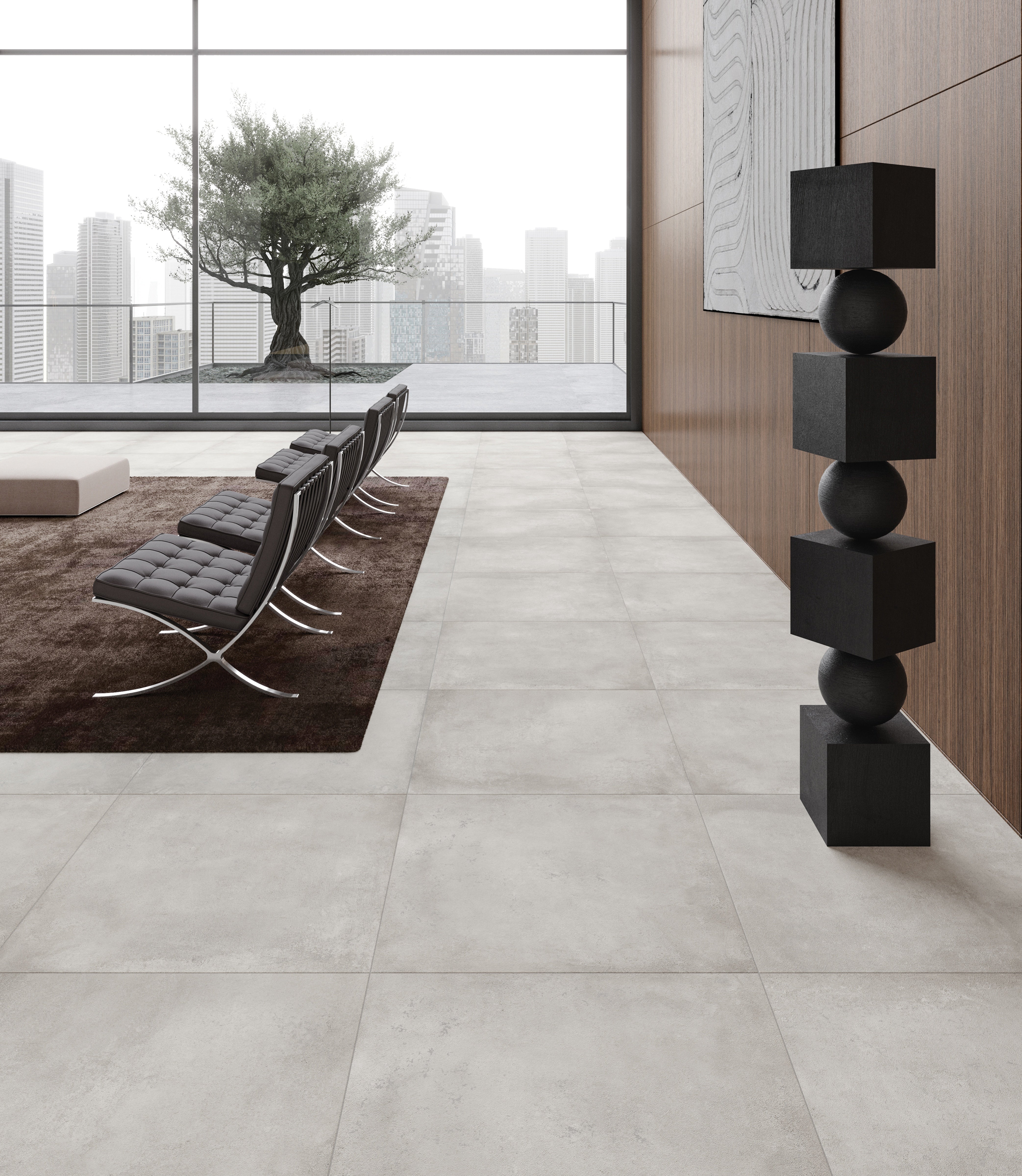 CERAFORGE: Lithium Porcelain Field Tile (24"×11/32" | Matte | Rectified)