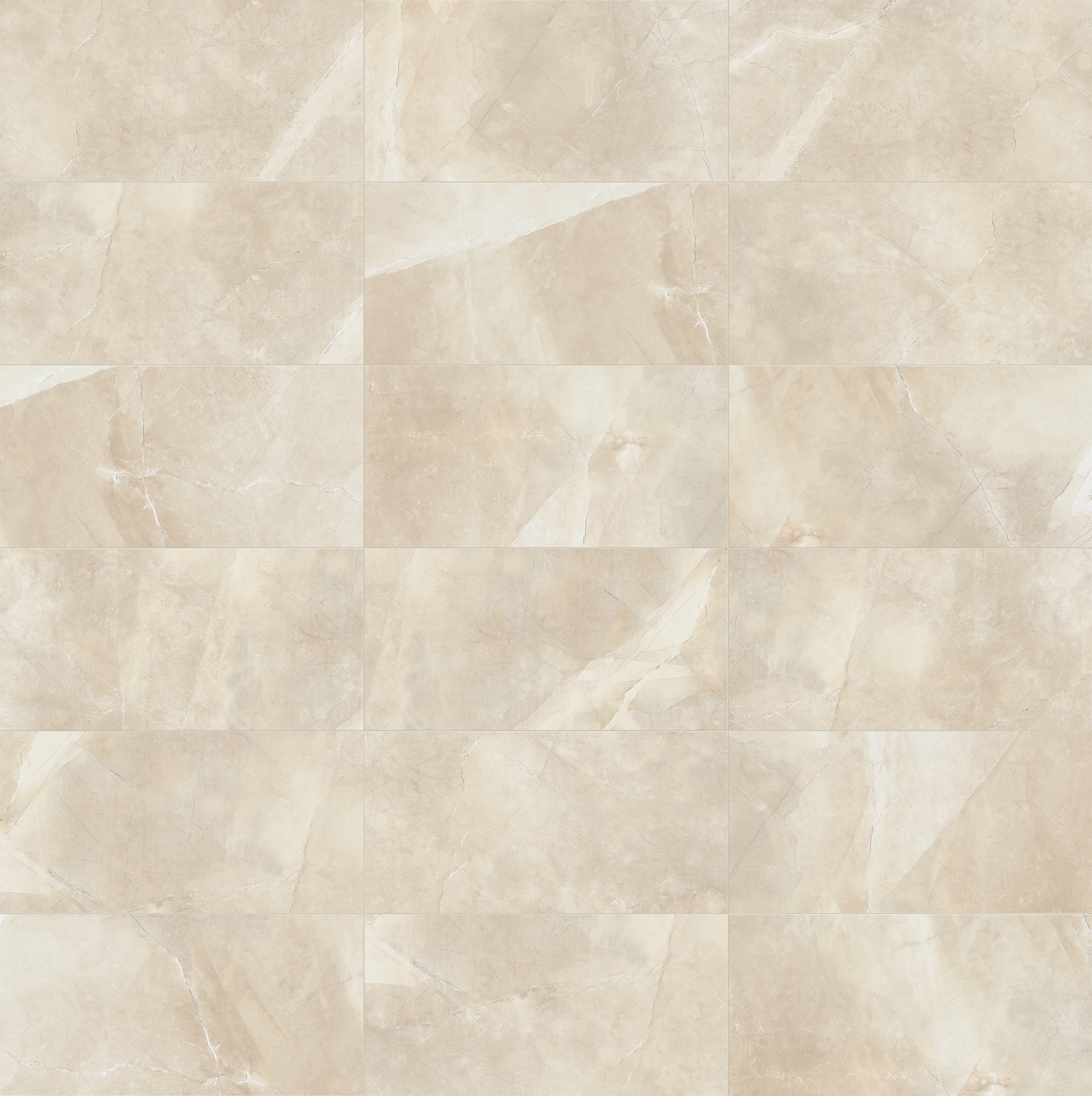 Classic Pulpis Ivory porcelain mosaic by Anatolia, product image, 11 25/32"×11 25/32"×9/32" size. Turkish porcelain for floors and walls.