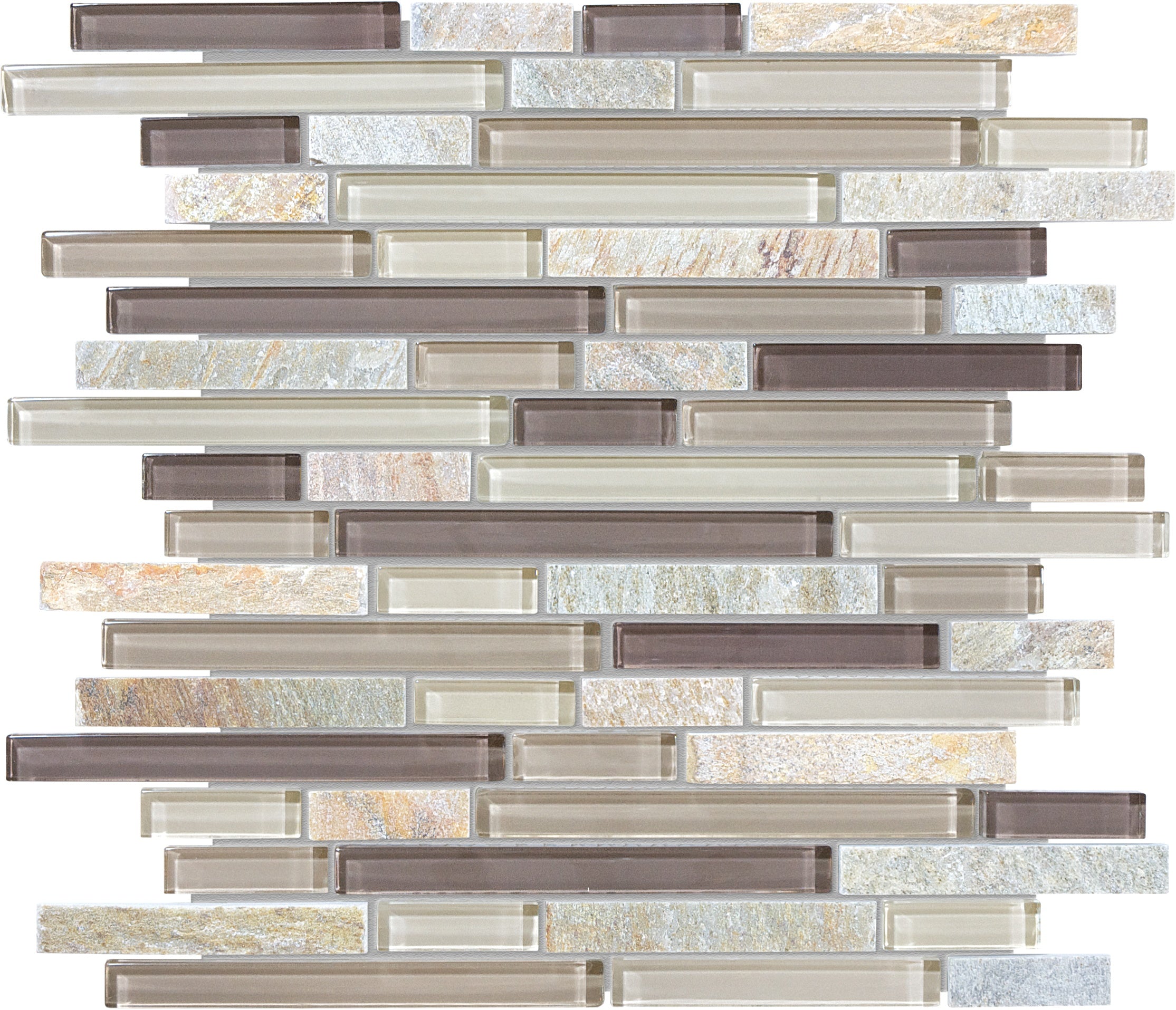 mosaic by Anatolia Tile, top-down product view. Premium porcelain for floors and walls.