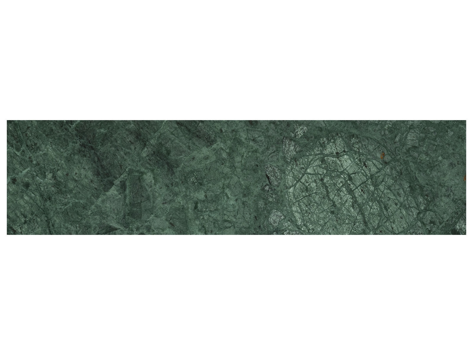Diosa Verde marble field tile by Anatolia, top-down product view, 3"×12"×11/32" size. Indian marble for floors and walls.