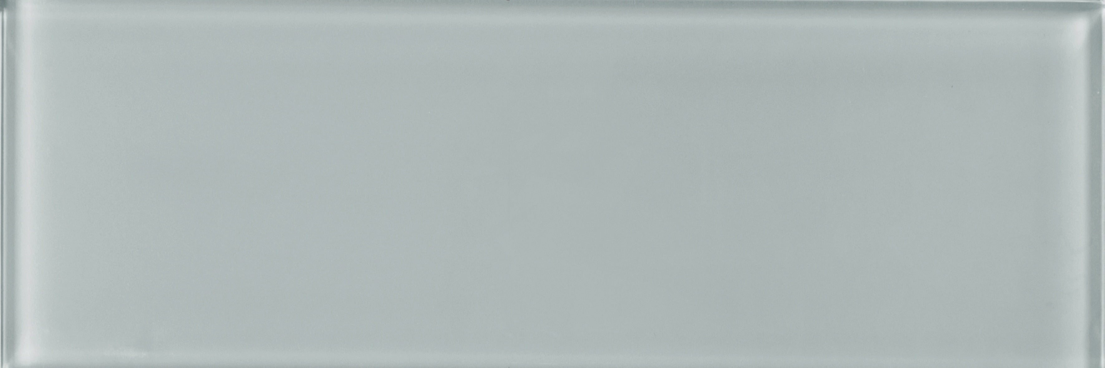 Element Cloud glass field tile by Anatolia, top-down product view, 8"×24"×5/16" size. Chinese glass for floors and walls.