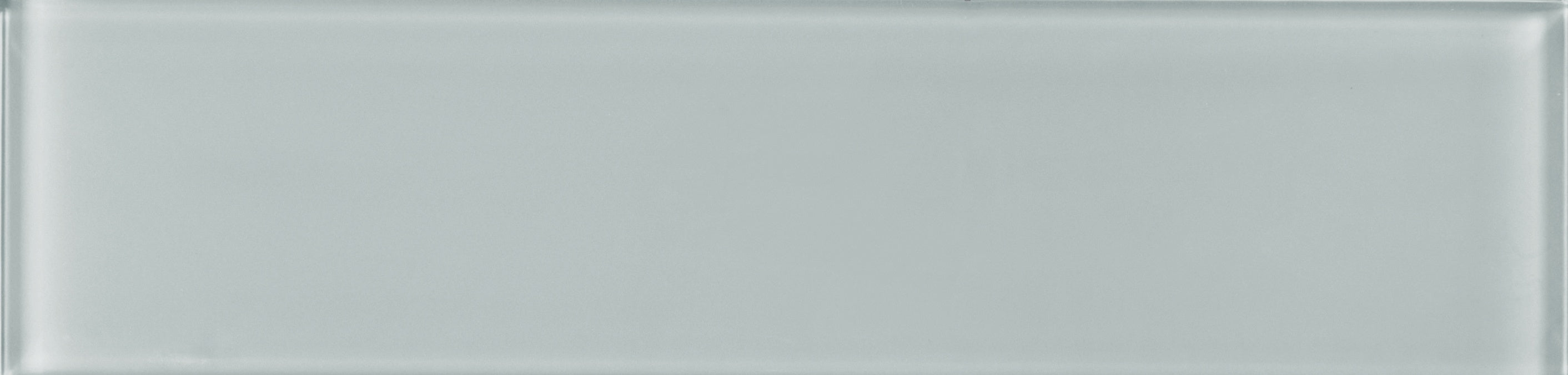 Element Cloud glass field tile by Anatolia, top-down product view, 3"×12"×5/16" size. Chinese glass for floors and walls.