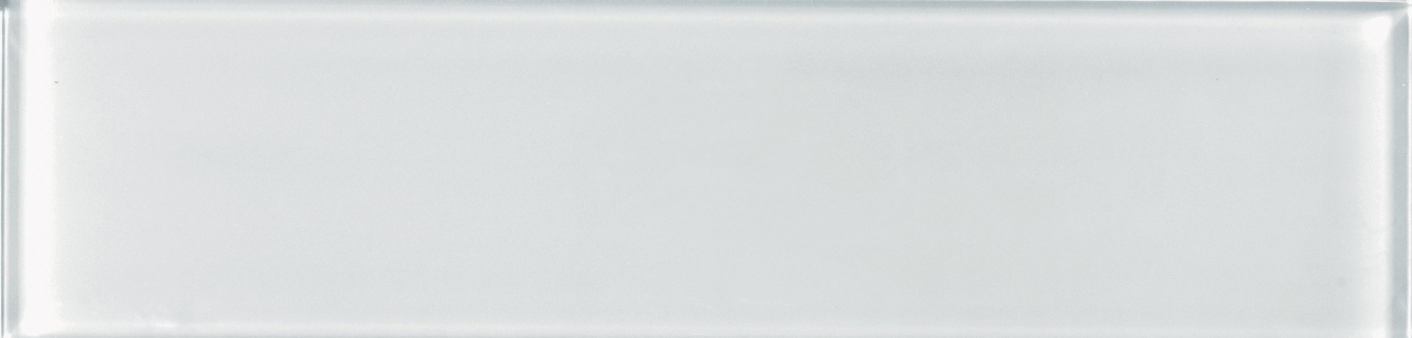 Element Ice glass field tile by Anatolia, top-down product view, 3"×12"×5/16" size. Chinese glass for floors and walls.