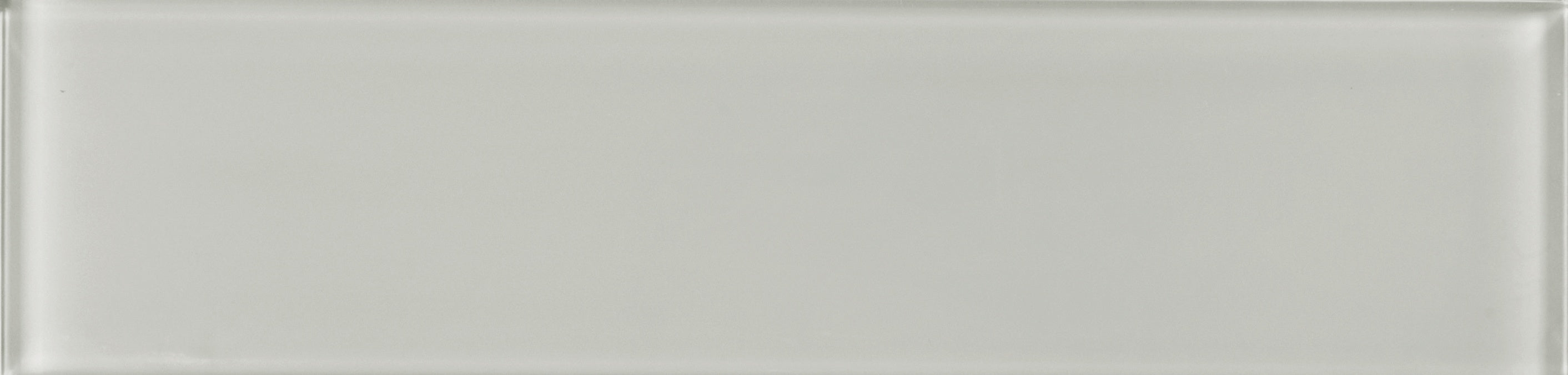 Element Mist glass field tile by Anatolia, top-down product view, 3"×12"×5/16" size. Chinese glass for floors and walls.