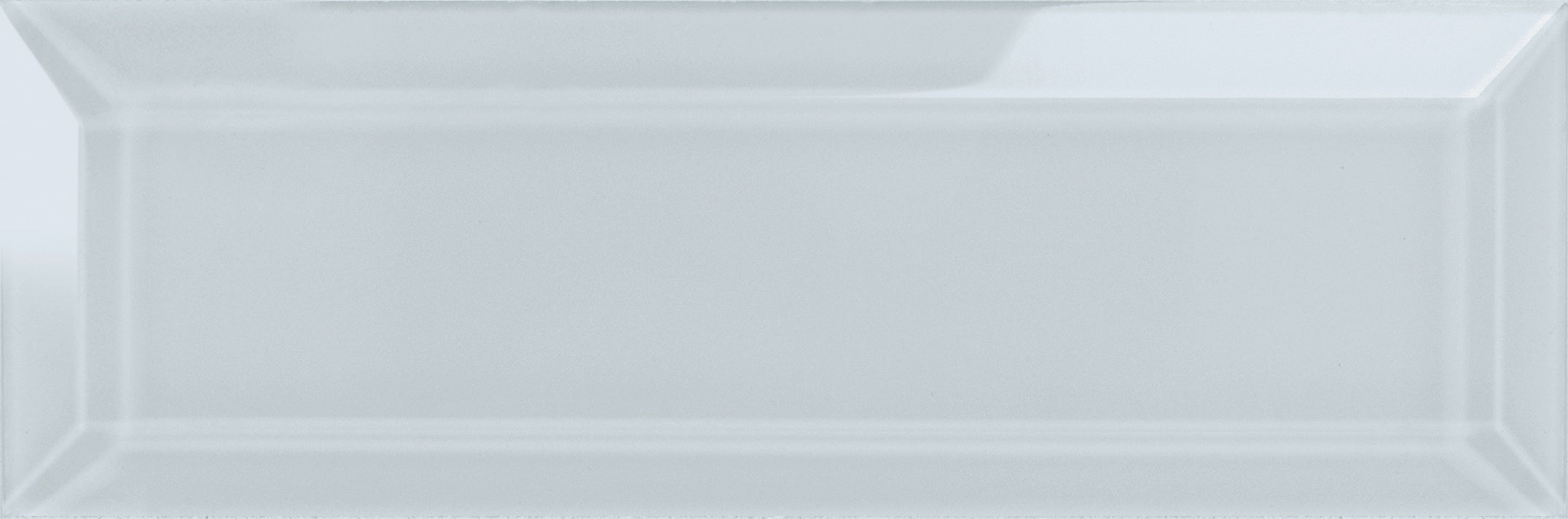 Element Skylight glass field tile by Anatolia, top-down product view, 3"×9"×5/16" size. Chinese glass for floors and walls.