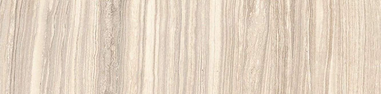 Eramosa Sand porcelain trim by Anatolia, top-down product view, 3"×12"×11/32" size. Turkish porcelain for floors and walls.
