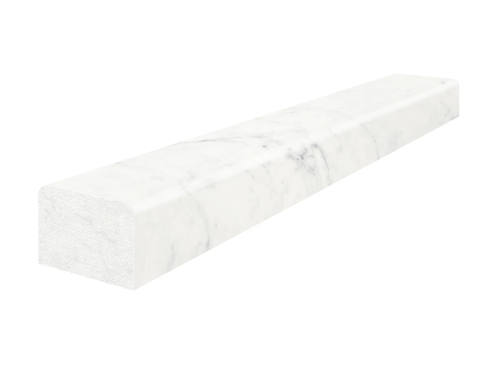 ETERNA BIANCO: Marble Trim Deco-Bar (12¹⁄₁₆"X1¼"X⅞" | Honed)