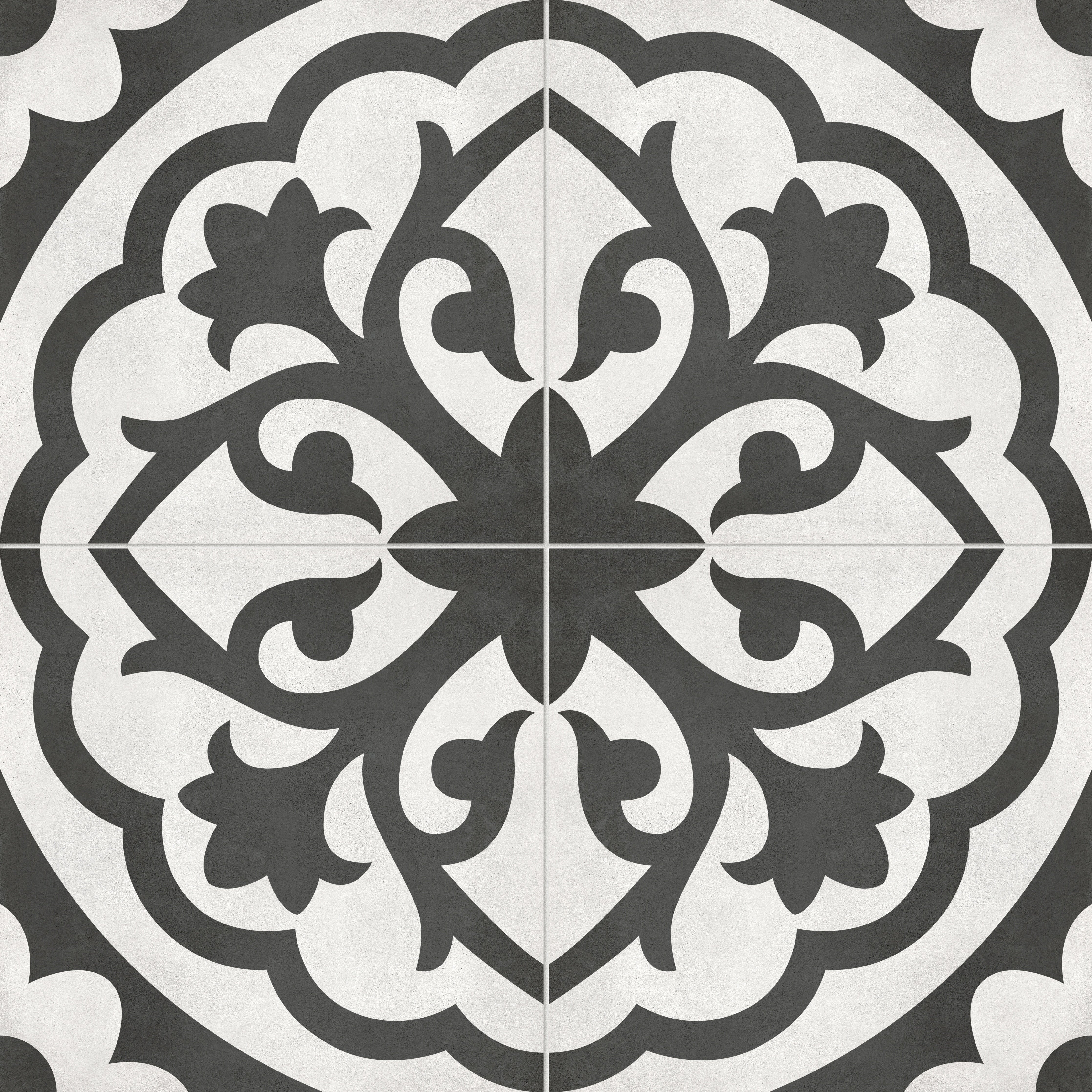 Form Monochrome porcelain field tile by Anatolia, top-down product view, 8"×11/32" size. Turkish porcelain for floors and walls.