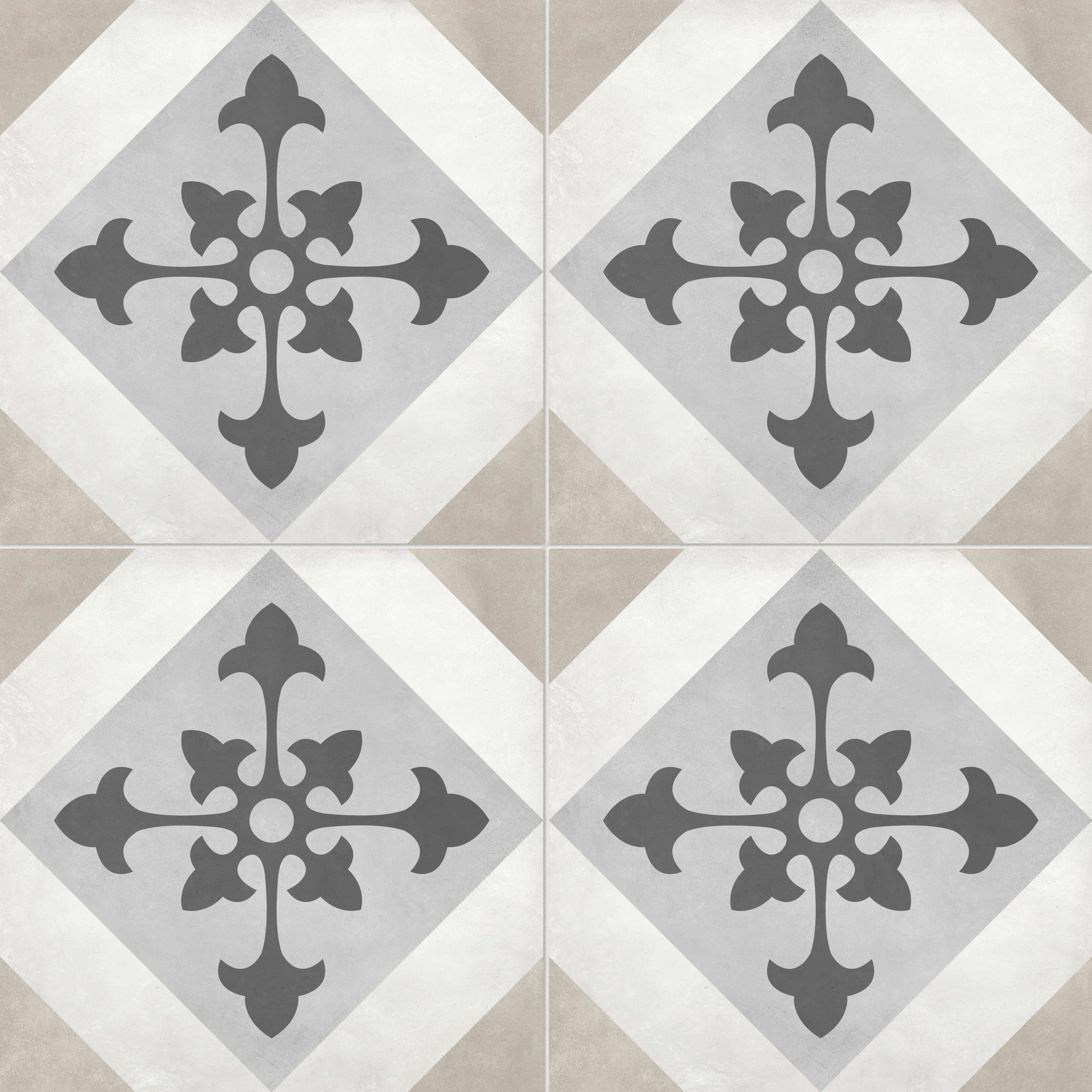Form Sand porcelain field tile by Anatolia, top-down product view, 8"×11/32" size. Turkish porcelain for floors and walls.