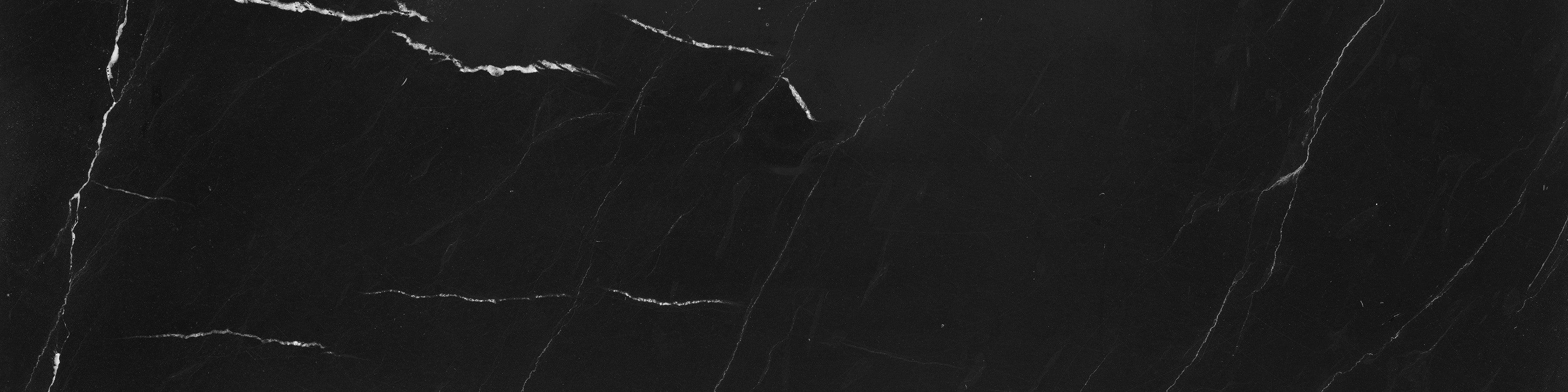 Galaxia Nero marble field tile by Anatolia, top-down product view, 3"×12"×15/32" size. Turkish marble for floors and walls.