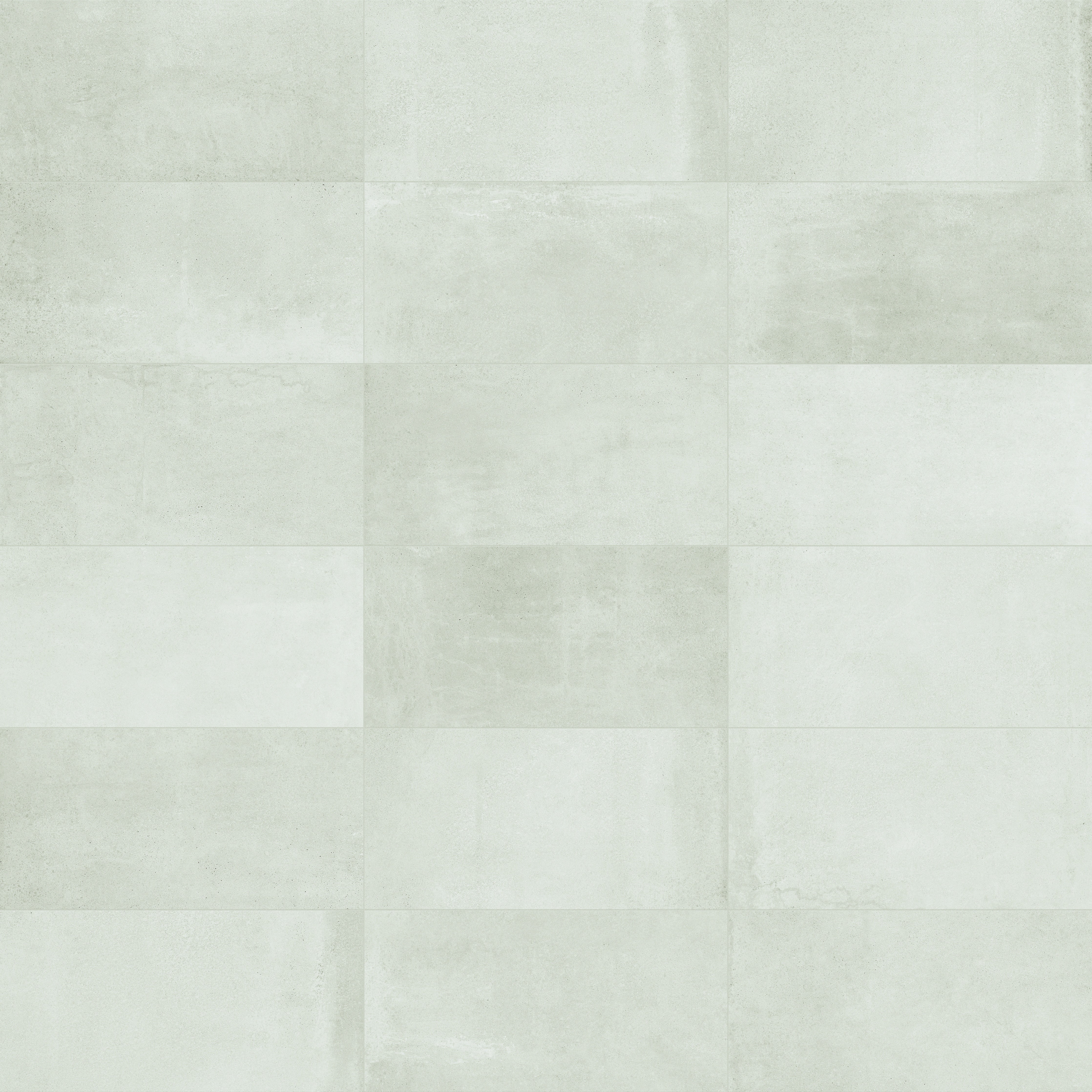 Industria Zinc porcelain trim by Anatolia, top-down product view, 3"×24"×11/32" size. Turkish porcelain for floors and walls.